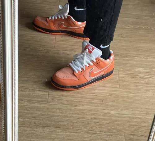 Nike SB Dunk Low Concepts Orange Lobster FD8776-800 review 