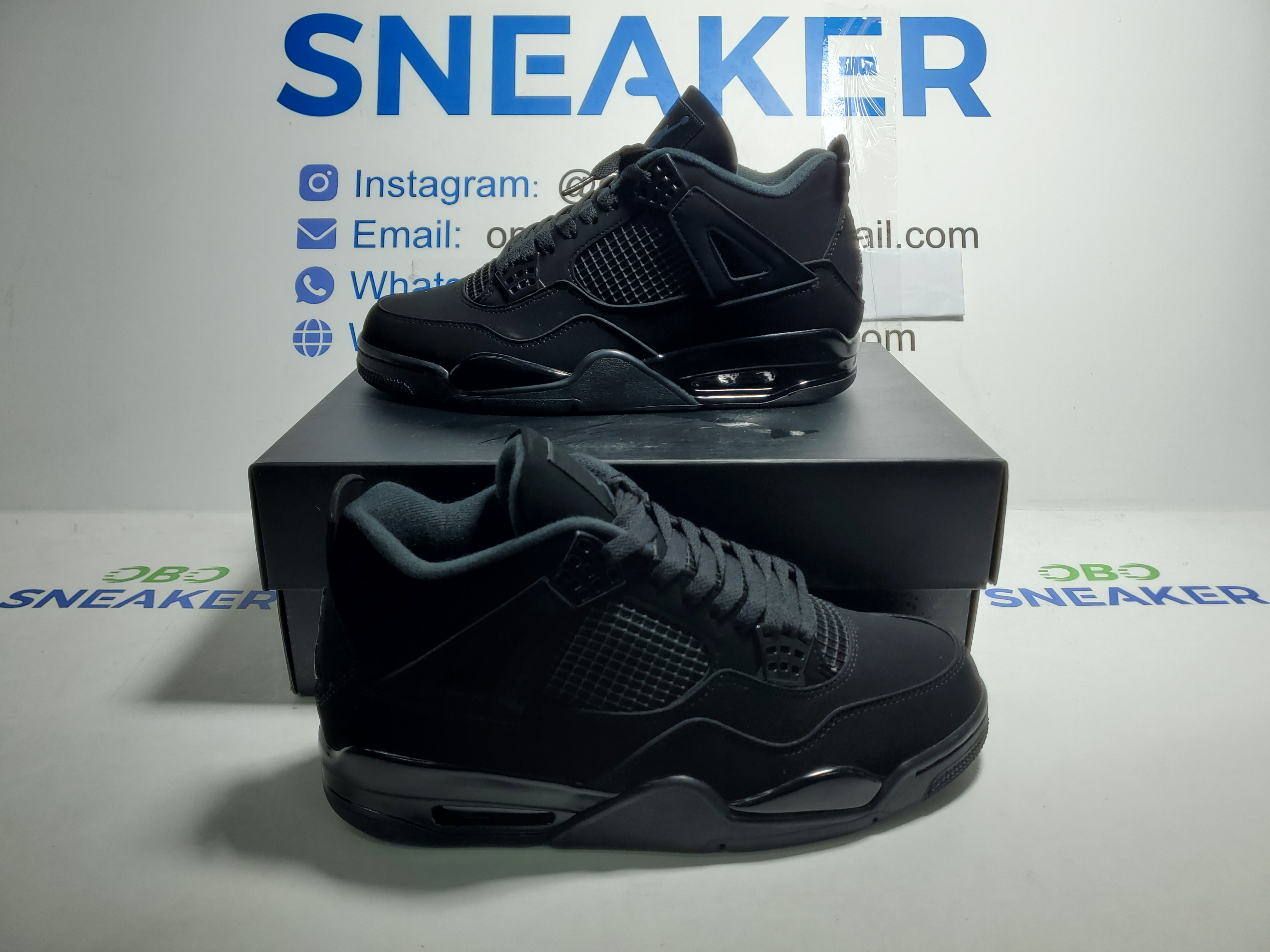 Air Jordan 4 Retro Black Cat (2020) CU1110-010 review Obosneaker 05