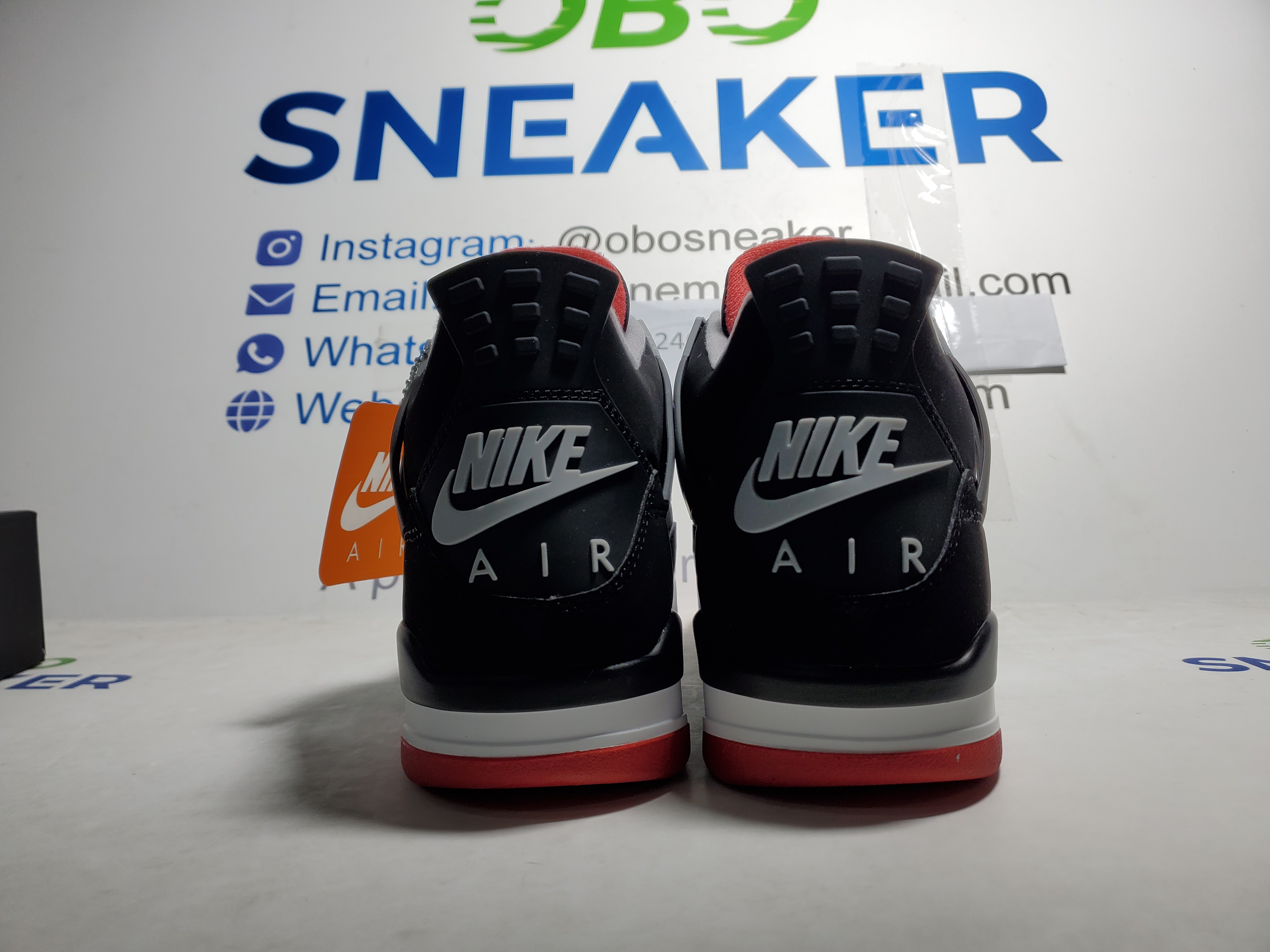 【Black 5 Sale】Top Version Air Jordan 4 Retro Bred 308497-060 review Obosneaker 01