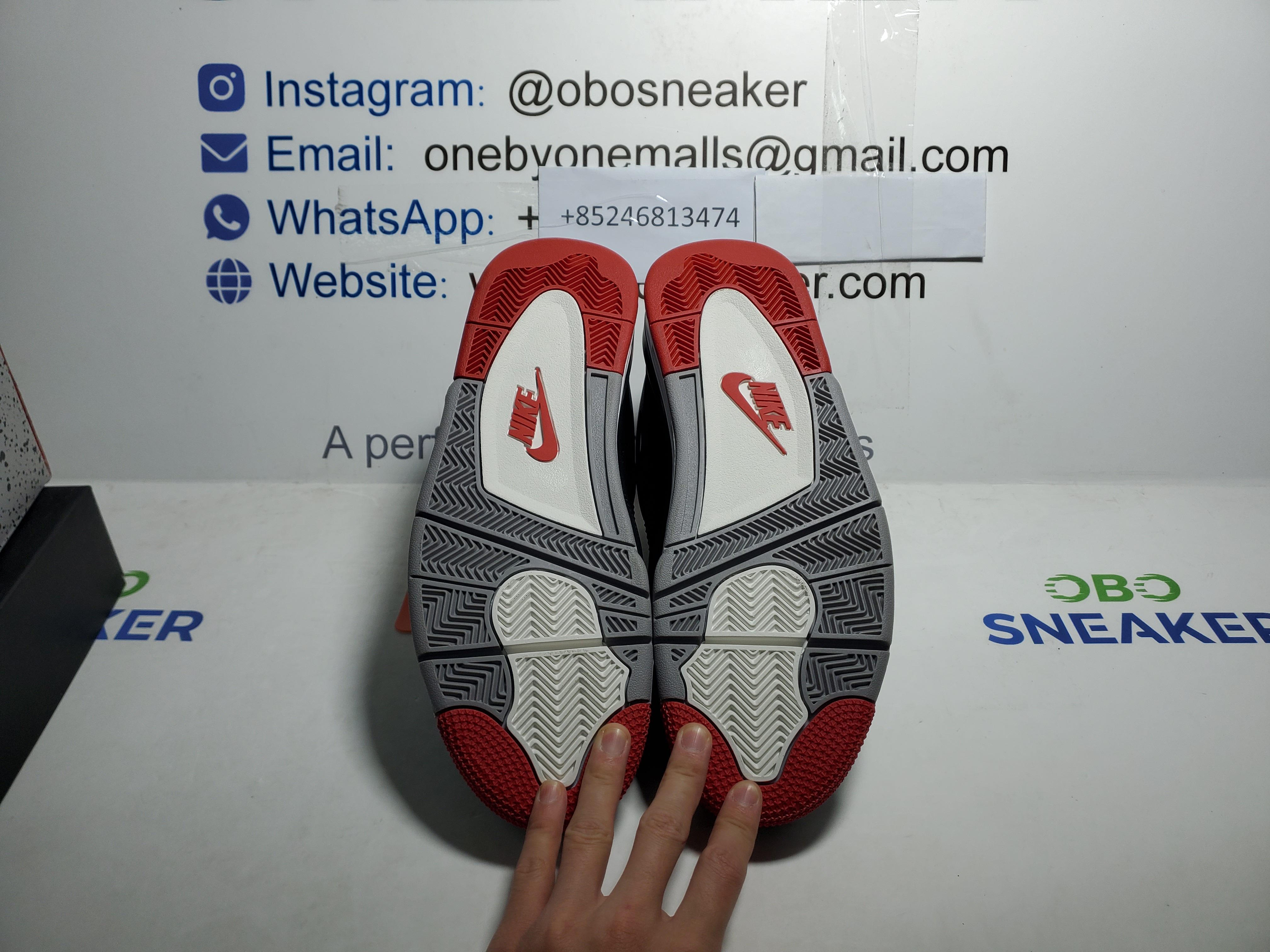 【Black 5 Sale】Top Version Air Jordan 4 Retro Bred 308497-060 review Obosneaker 04