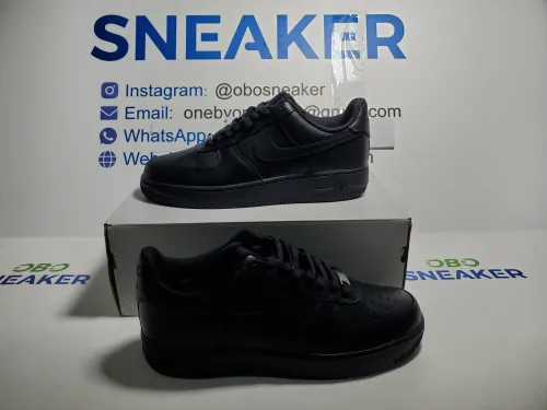 Nike Air Force 1 Low '07 Black   CW2288-001 review 