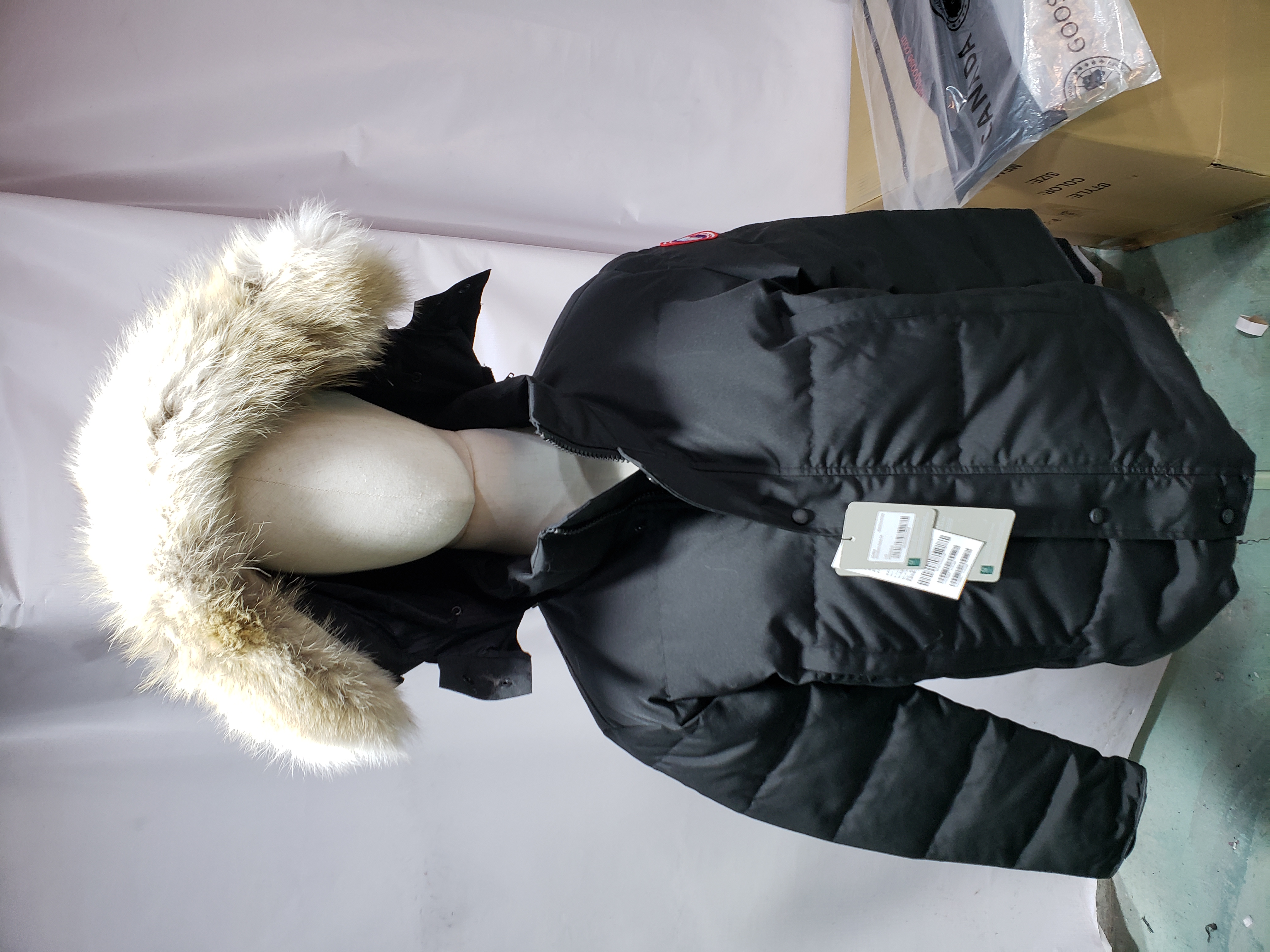 Canada Goose 388M Classic Parker 29 Down Jacket Black review Obosneaker 00