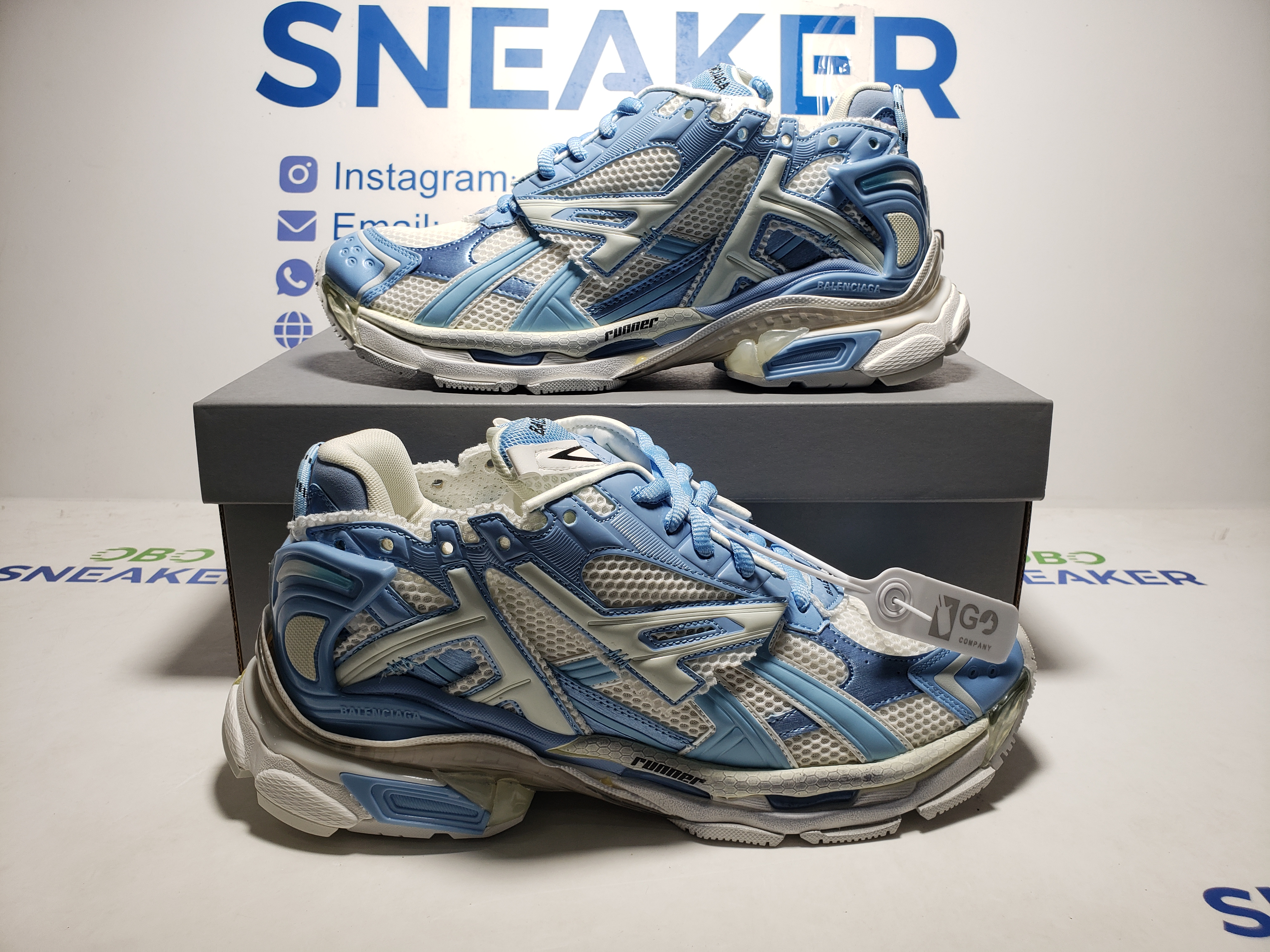 Balenciaga Runner White Light Blue 677402 W3RB2 9744 review Obosneaker 05