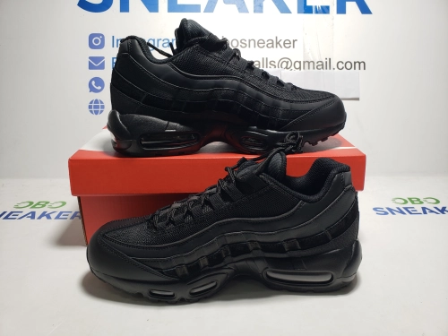 Air Max 95 Essential Triple Black CI3705-001 review 