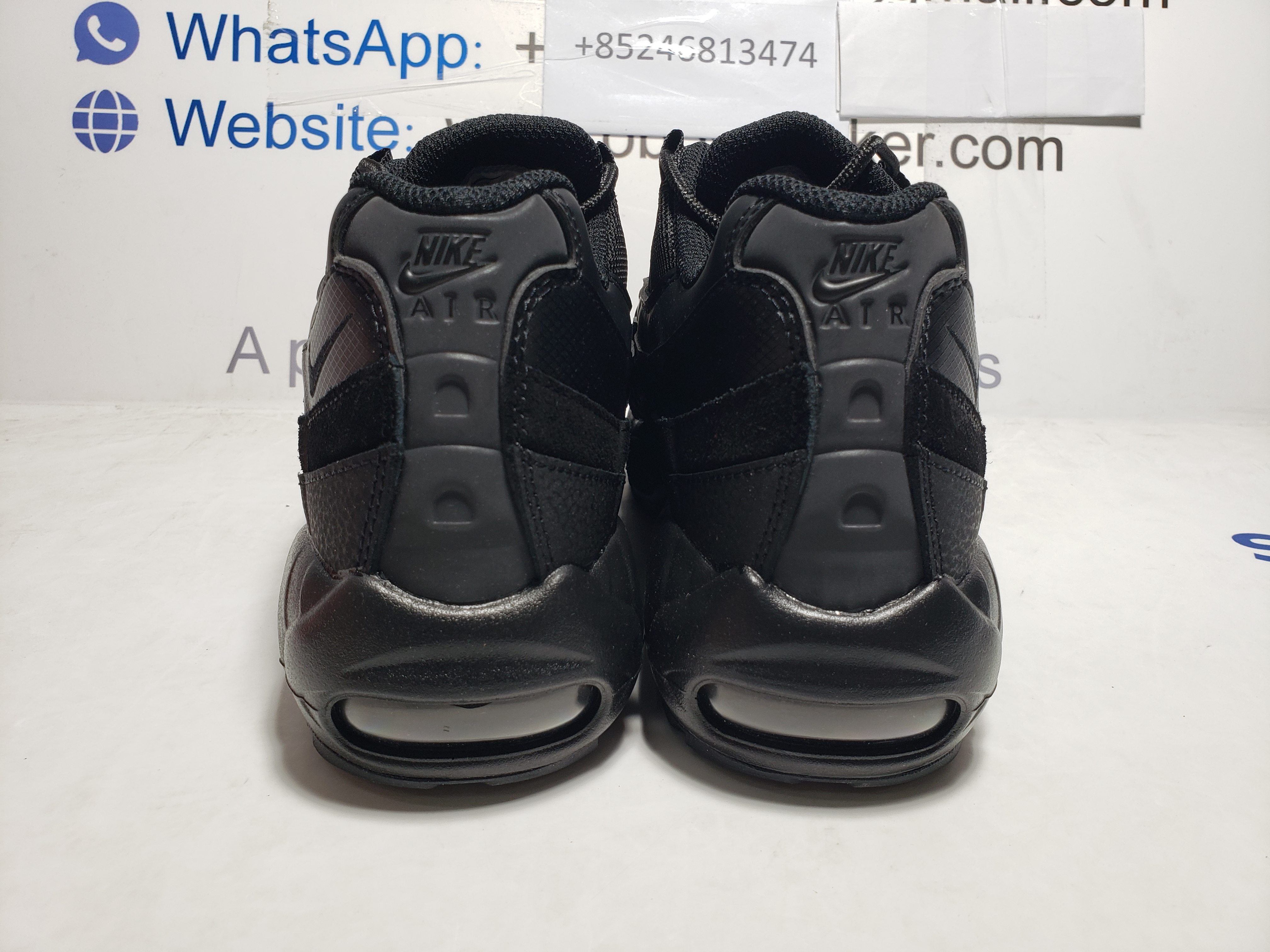 Air Max 95 Essential Triple Black CI3705-001 review Obosneaker 02