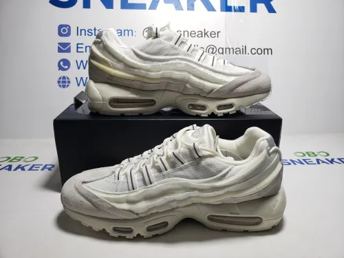 Nike Air Max 95 x Comme des Garçons White CU8406-100 review 