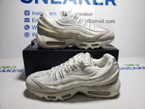 Nike Air Max 95 x Comme des Garçons White CU8406-100 review 
