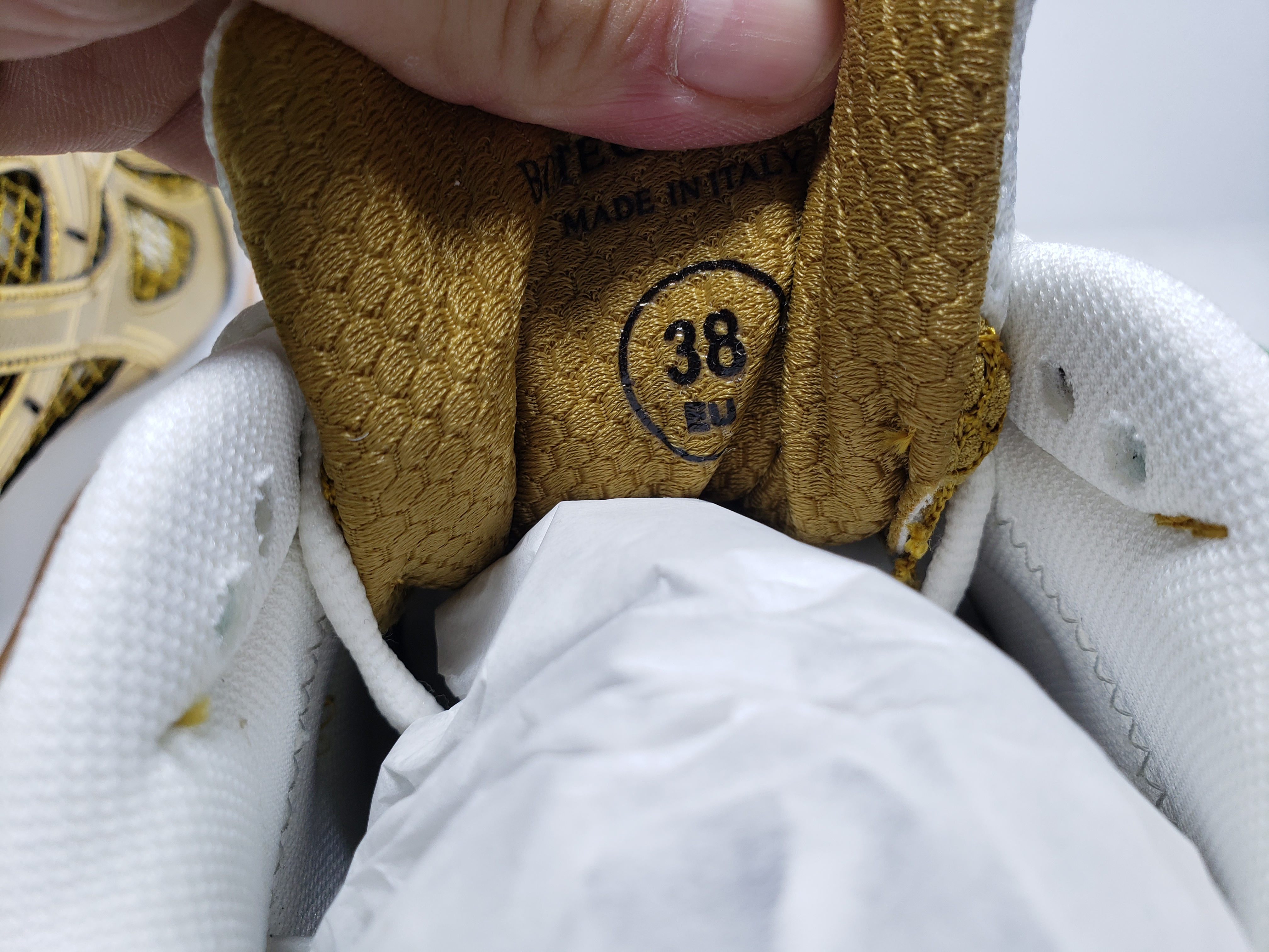 Bottega Veneta Orbit Golden 741357V2X407043 review Obosneaker 03