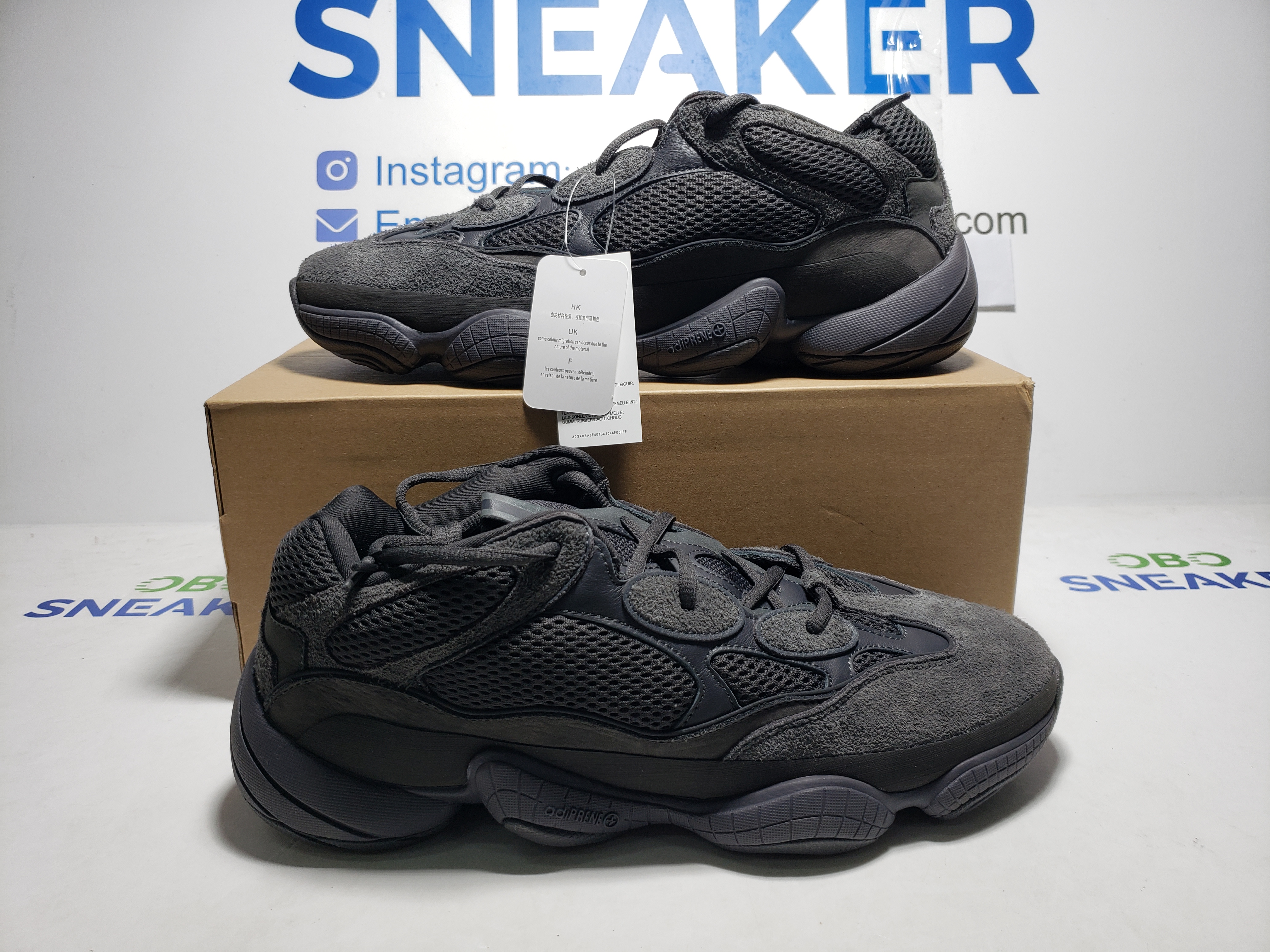 Adidas Yeezy 500 Utility Black (2018/2023)  F36640 review Obosneaker 05