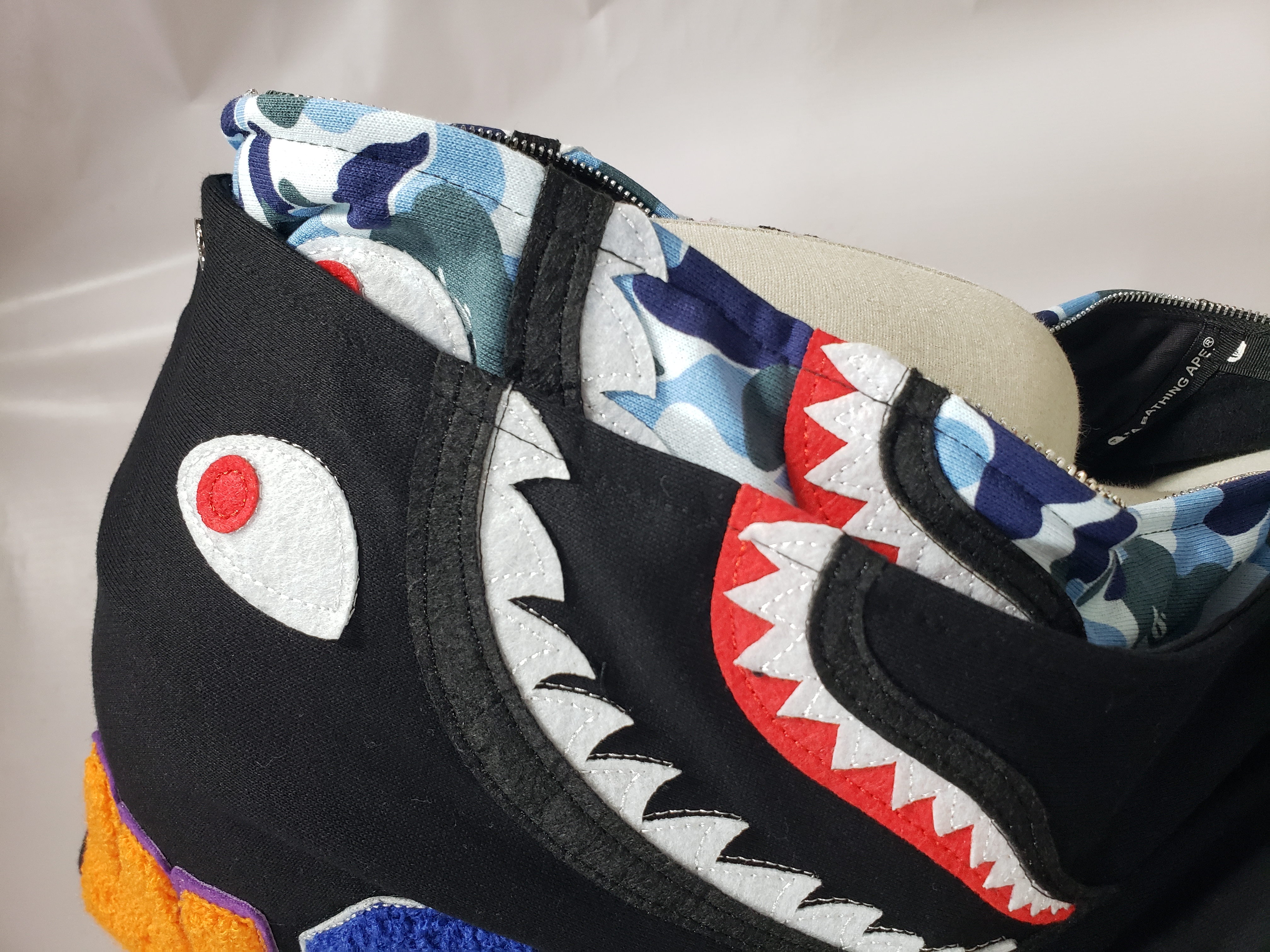 OBO BAPE Double Hood Camouflage Hoodie review Obosneaker 03