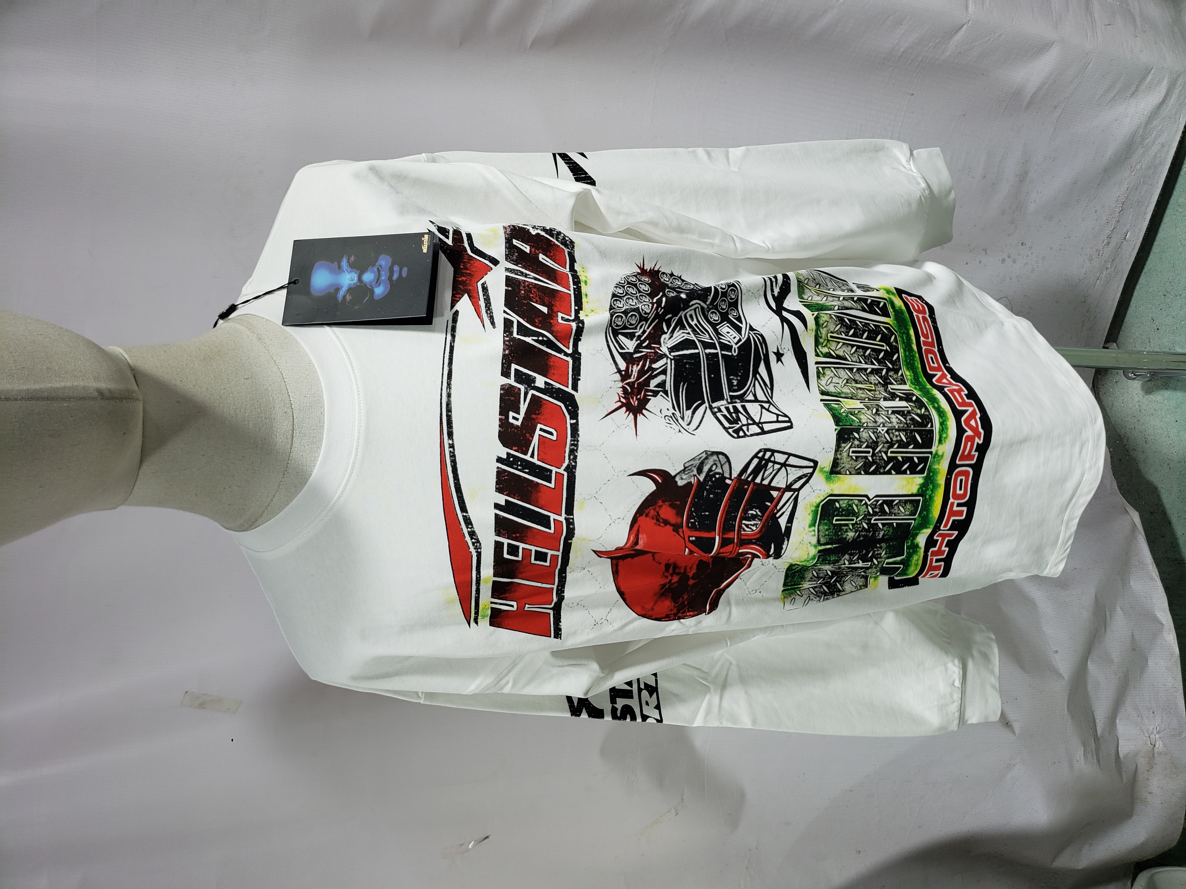 Hellstar ‘War Ready’ Long-Sleeve T-Shirt D3235 Black/White review Obosneaker 00