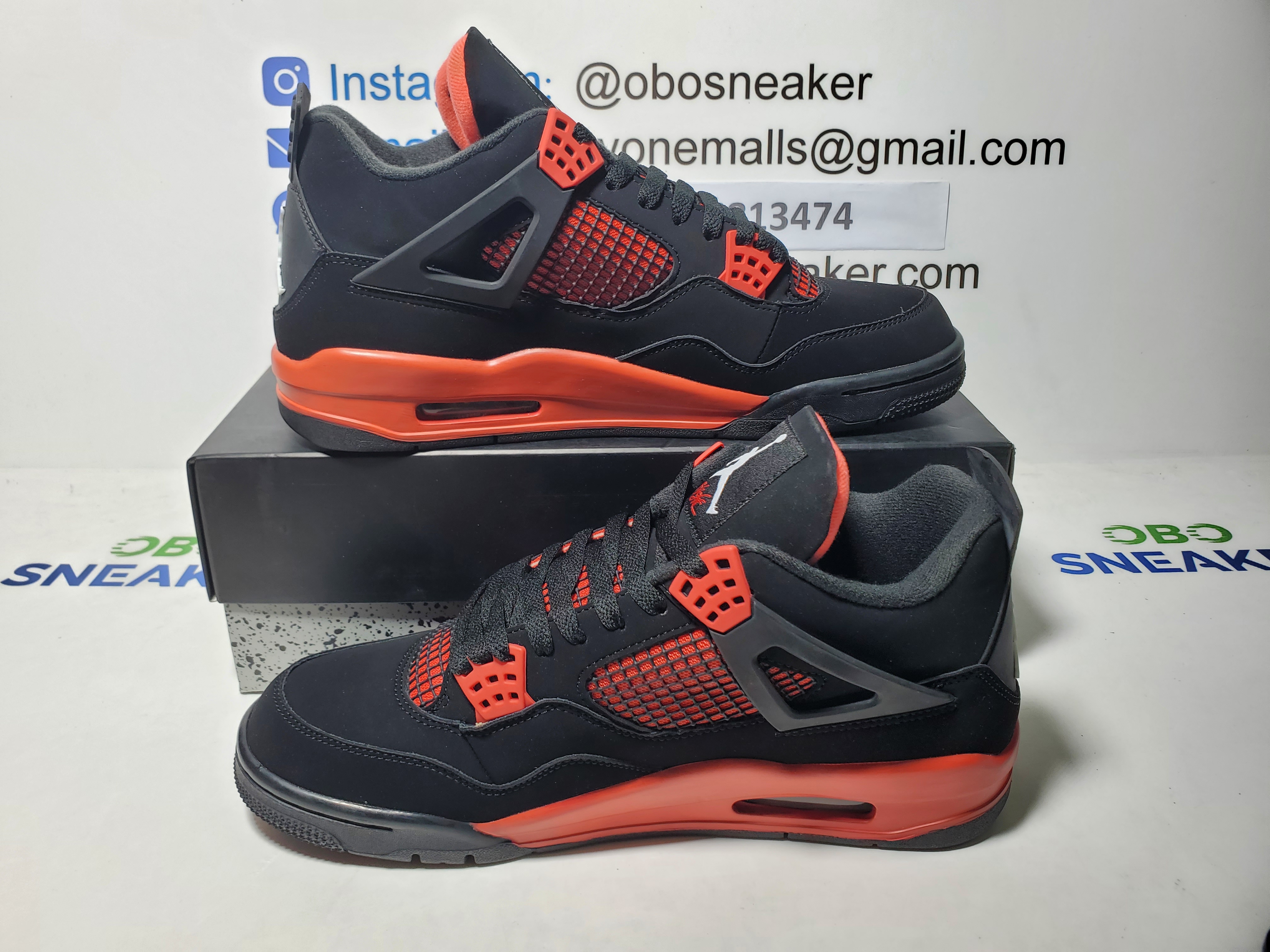 【Black 5 Sale】Top Version  Air Jordan 4 Retro Red Thunder CT8527-016 review Obosneaker 00