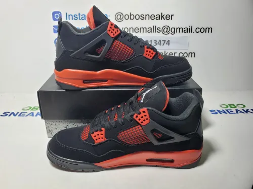 【Black 5 Sale】Top Version  Air Jordan 4 Retro Red Thunder CT8527-016 review 