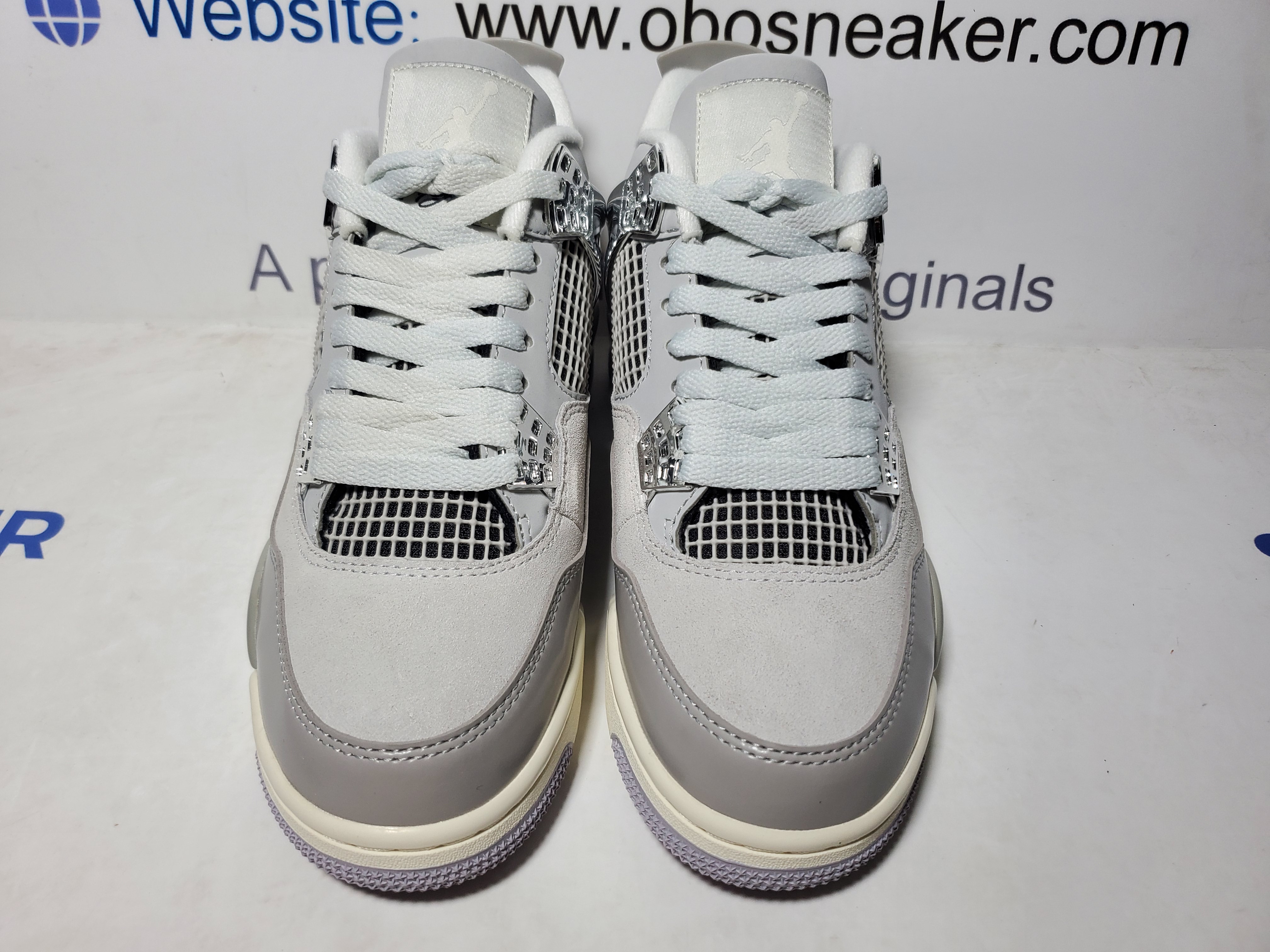 【Black 5 Sale】Top Version Air Jordan 4 WMNS Frozen Moments AQ9129-001 review Obosneaker 01