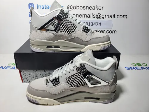 【Black 5 Sale】Top Version Air Jordan 4 WMNS Frozen Moments AQ9129-001 review 