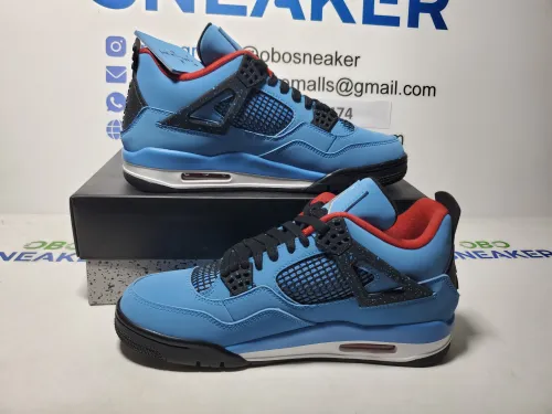 Air Jordan 4 Retro Travis Scott Cactus Jack  308497-406 review 