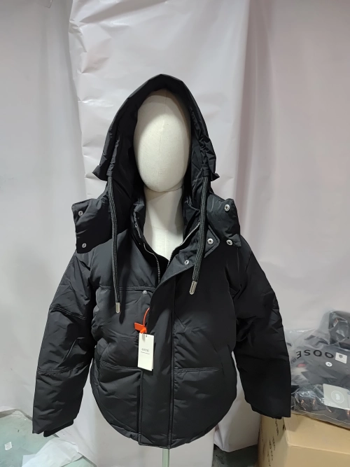 AMI Paris 23FW Heart Shape Short Down Jacket Correct Version Black review 