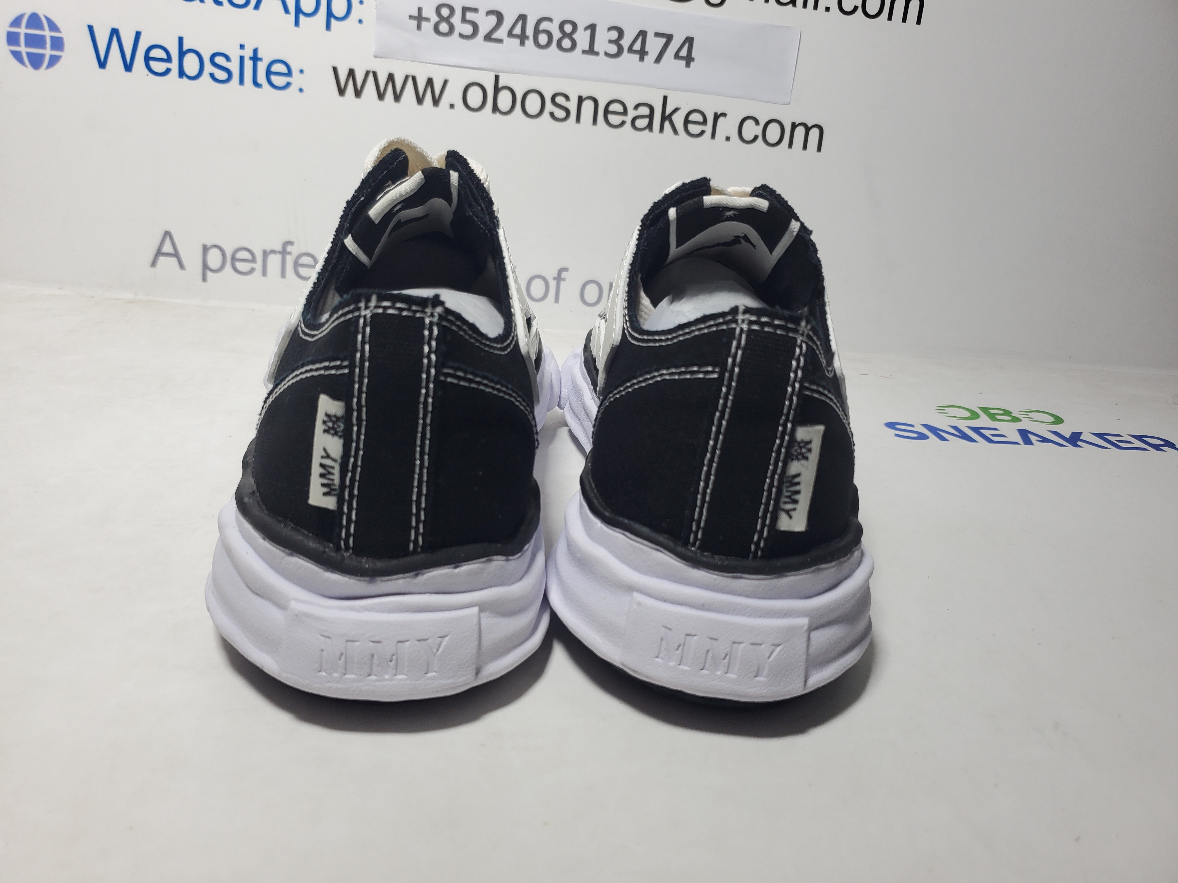 Maison Mihara Yasuhiro x AMIRI Skel-Top Low Black AMFOSR1076-001 review Obosneaker 01