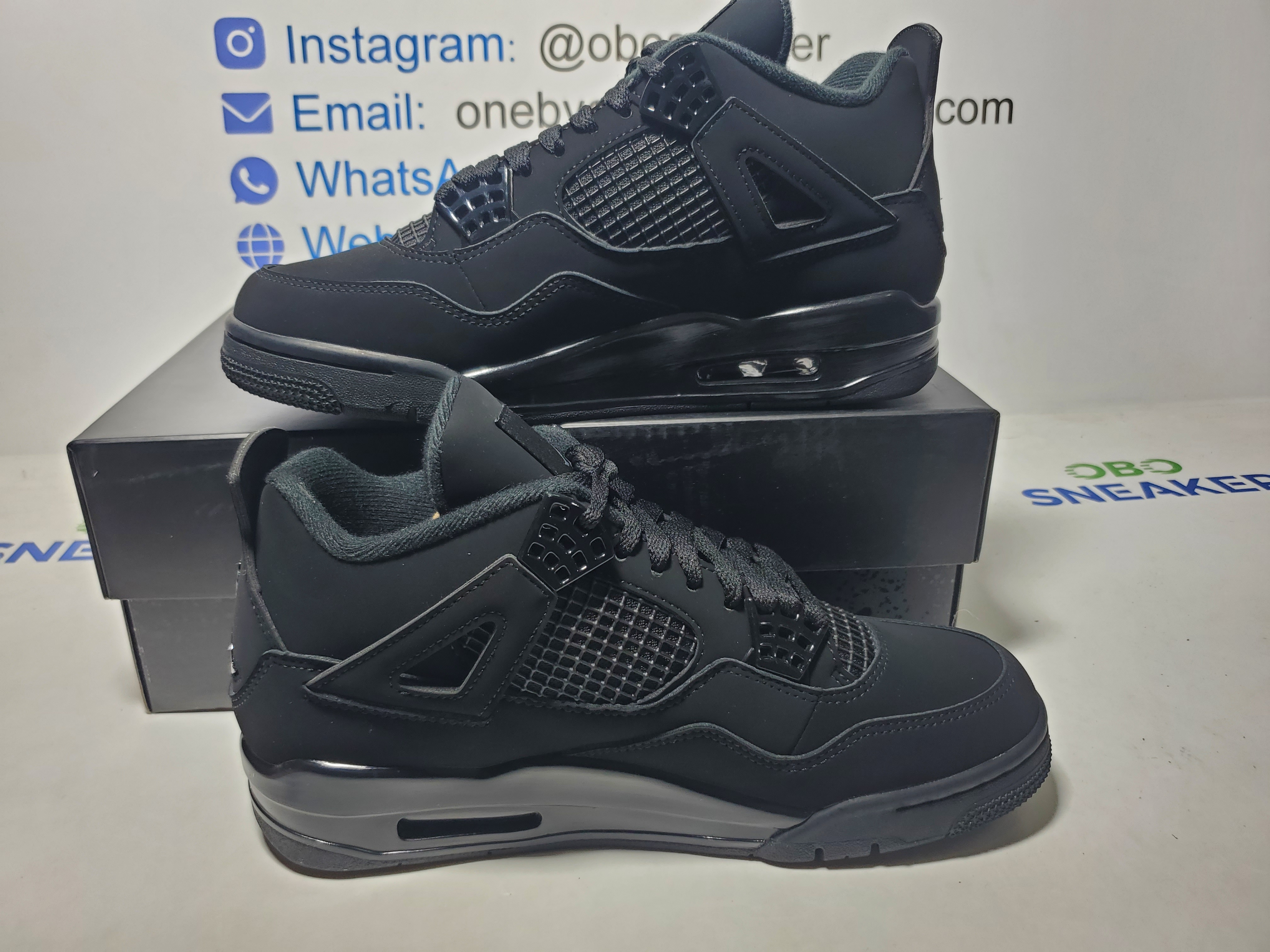 Air Jordan 4 Retro Black Cat (2020) CU1110-010 review Obosneaker 01