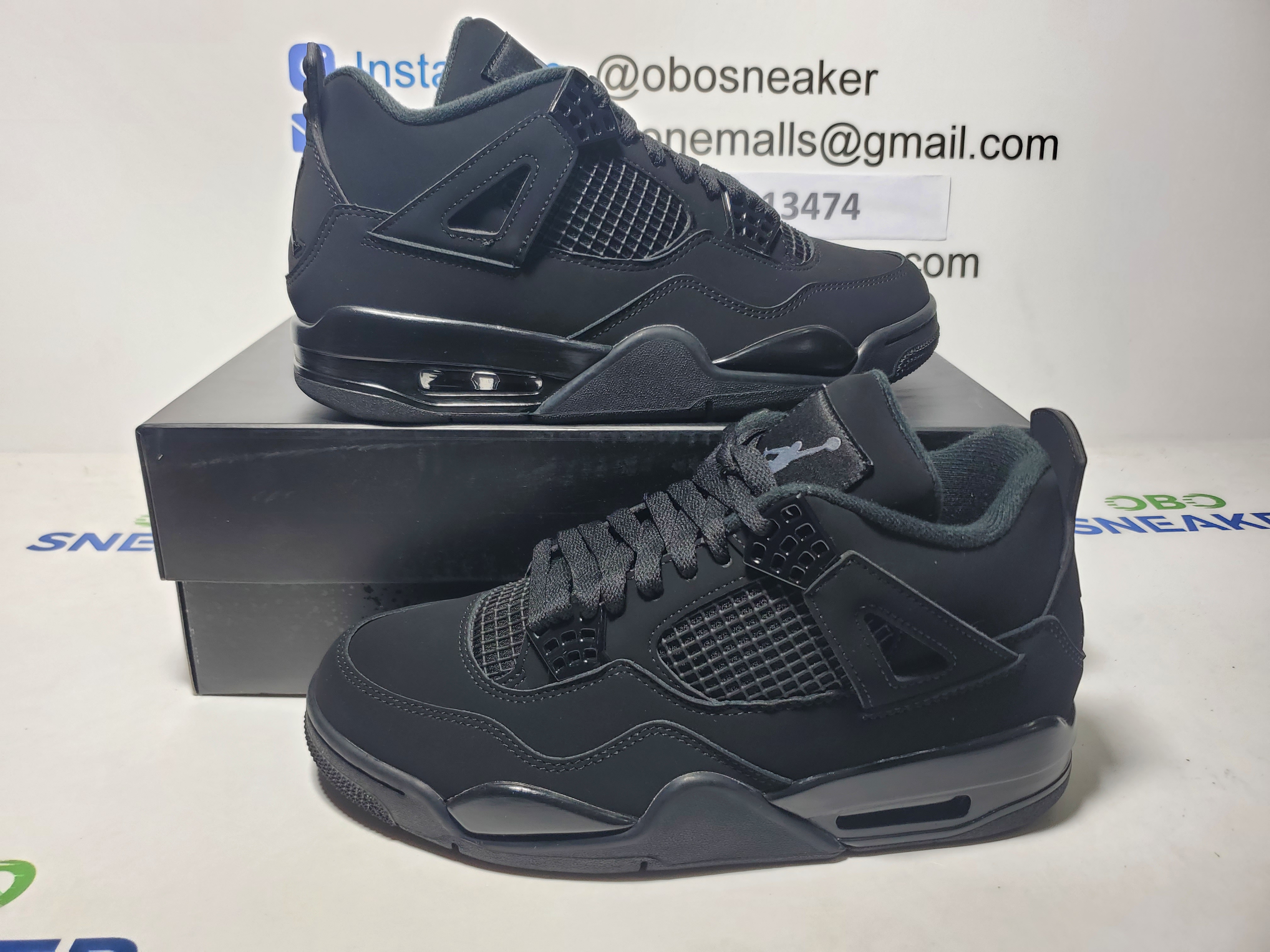 Air Jordan 4 Retro Black Cat (2020) CU1110-010 review Obosneaker 00