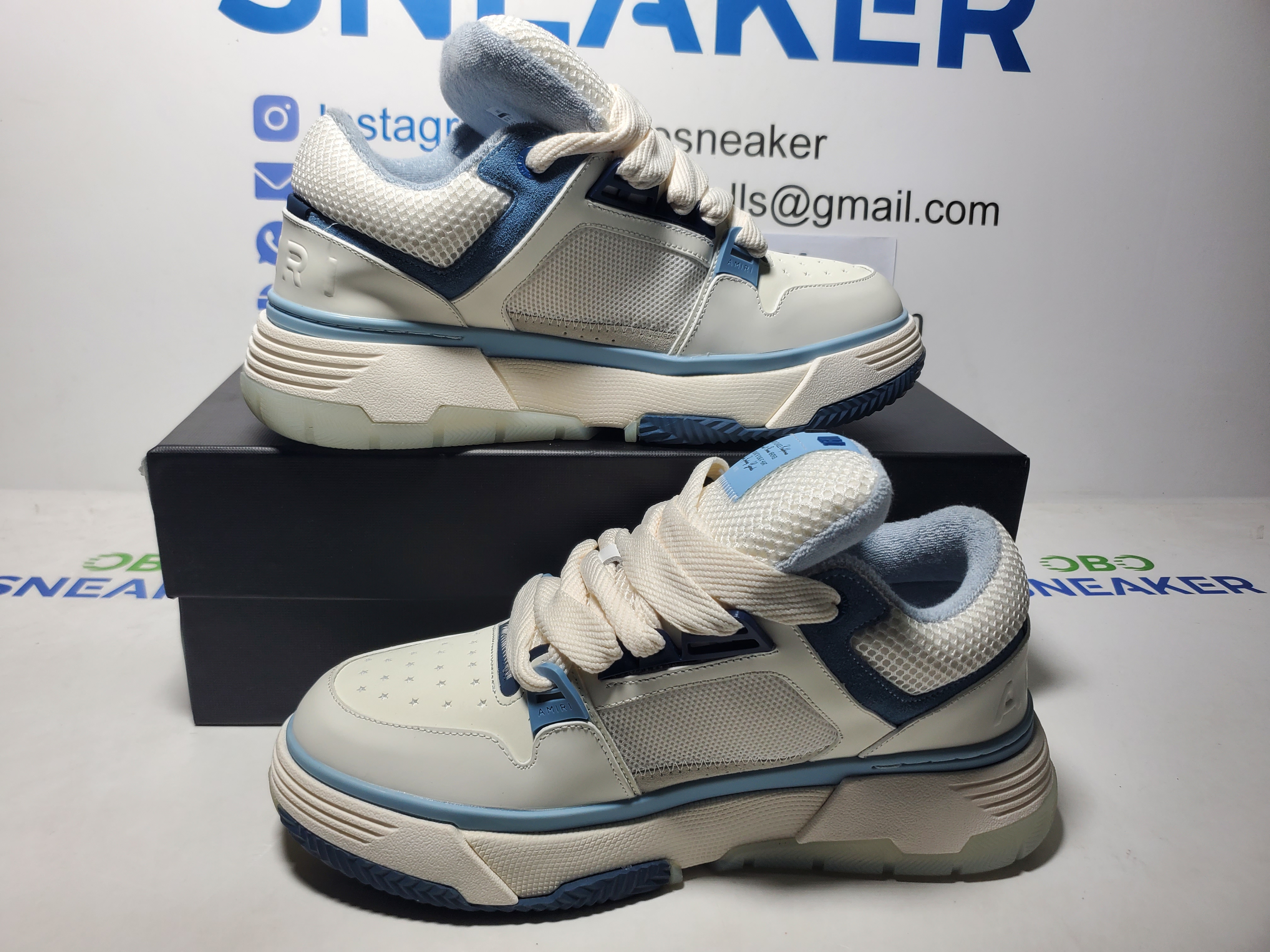 AMIRI MA-1 White Blue SS23MFS012-123 review Obosneaker 01