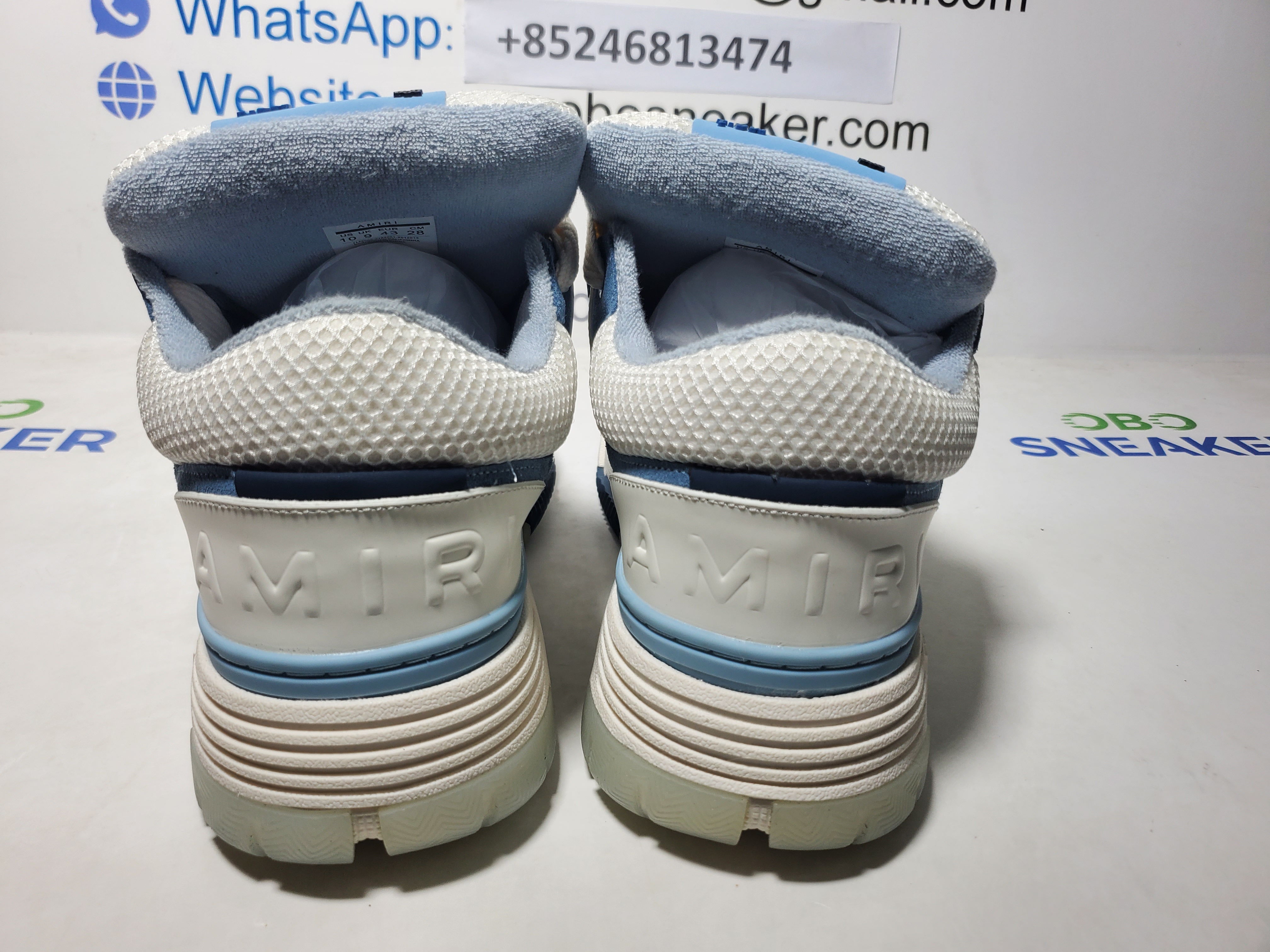 AMIRI MA-1 White Blue SS23MFS012-123 review Obosneaker 02