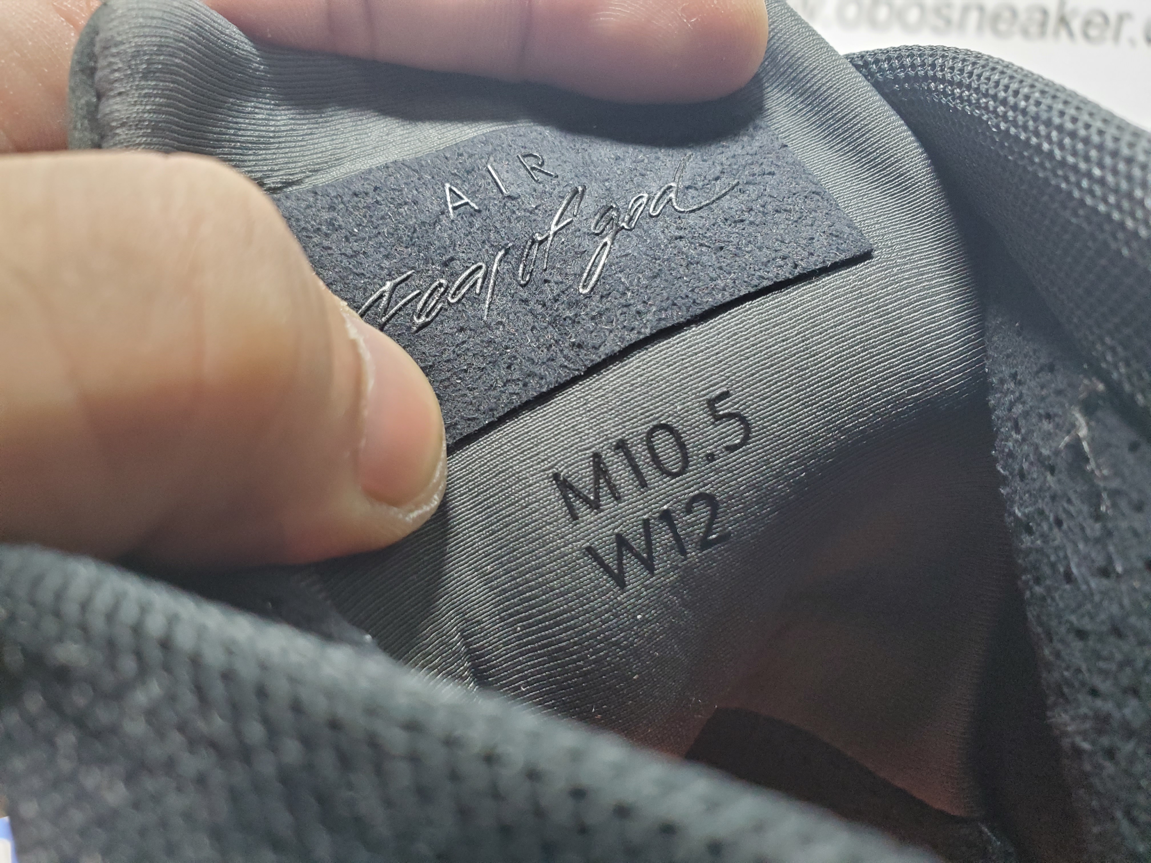 Nike Air Fear of God 1 String The Question AR4237-902 review Obosneaker 05