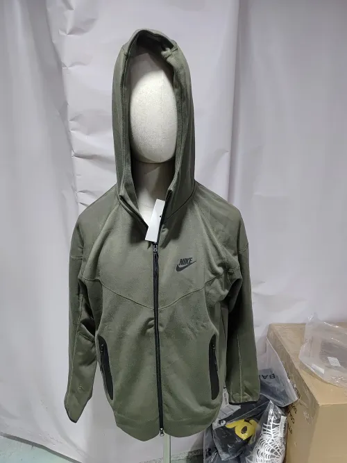 Nike Sportswear Tech Fleece Hoodie & Joggers Pant Set Black/Grey/Army Green/Khaki YZ FB7922 8002 review 