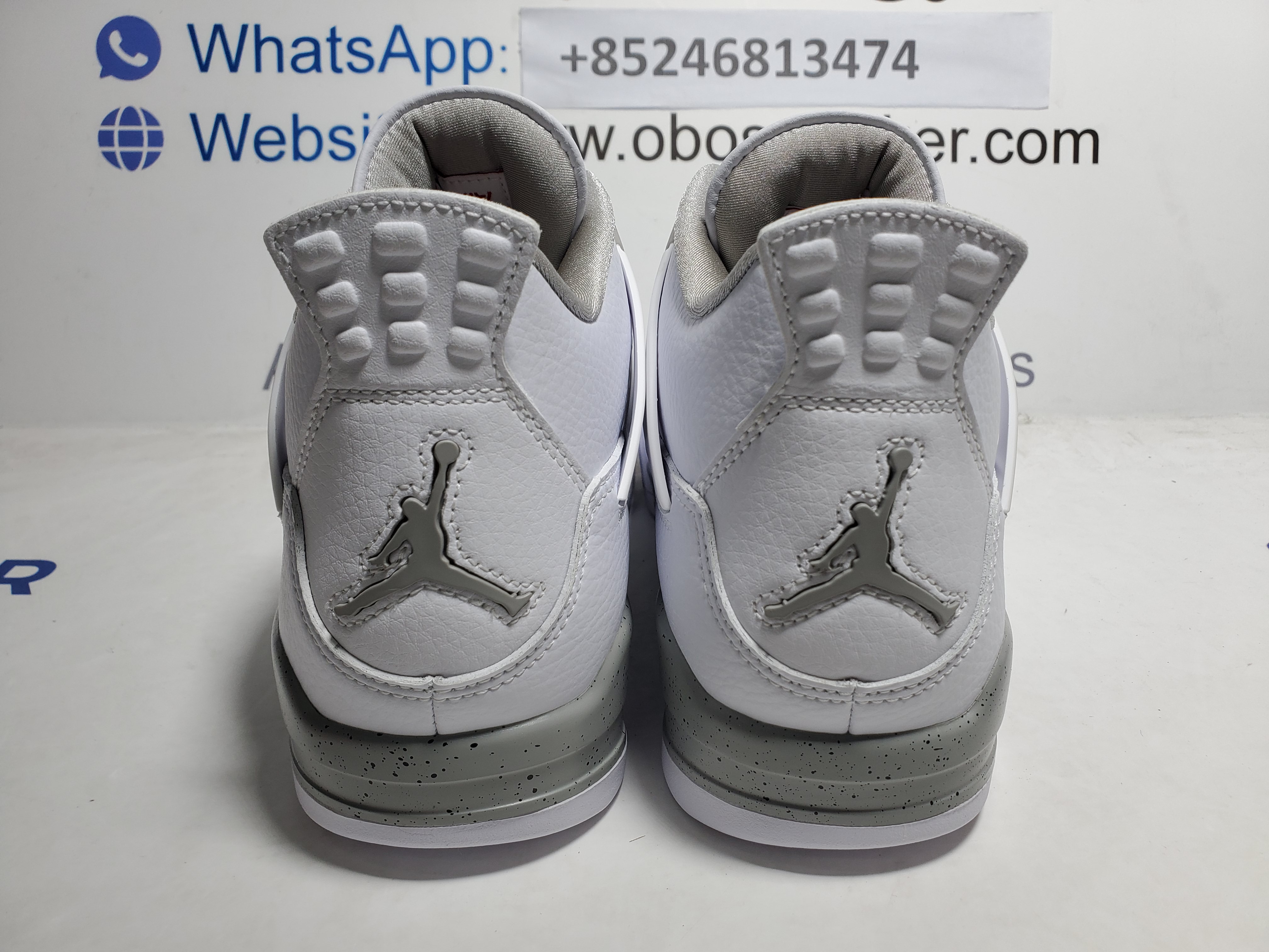 TOP Version Air Jordan 4 Retro White Oreo CT8527-100 review Obosneaker 02