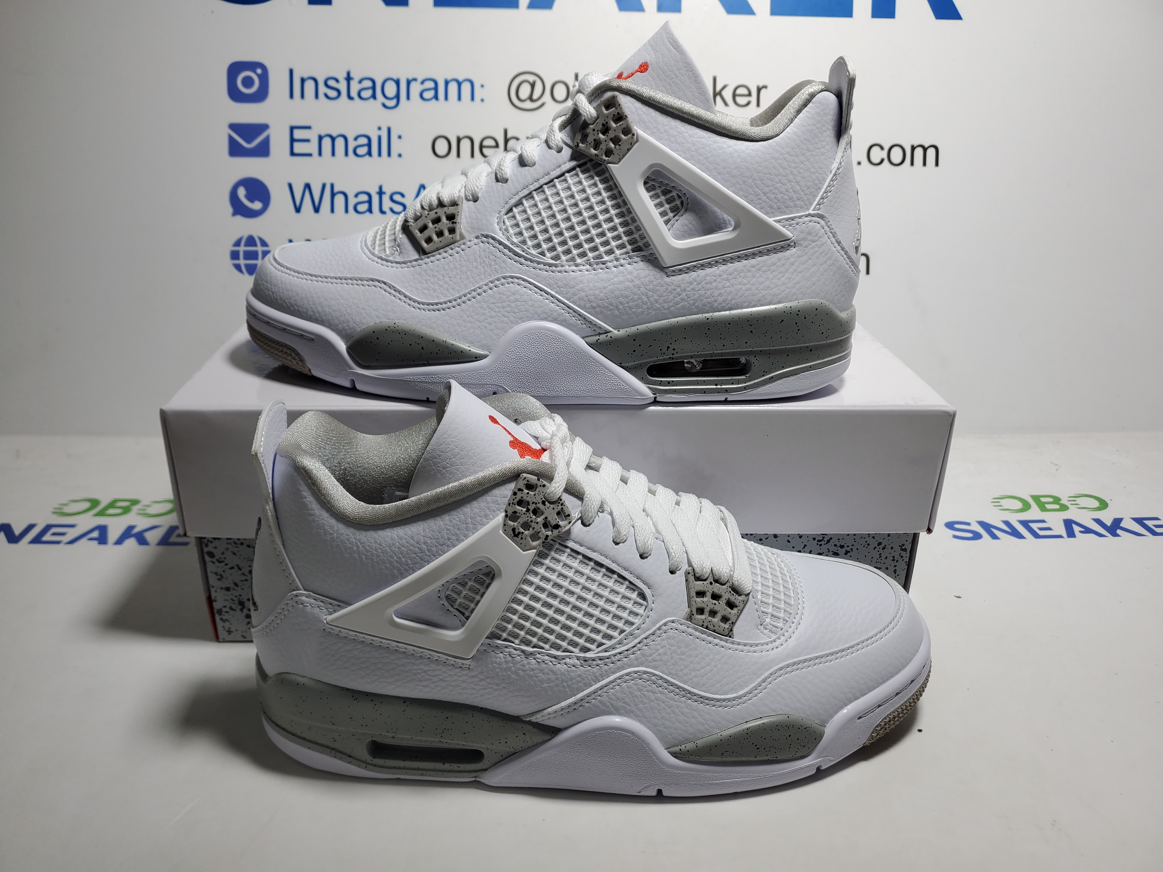 【Special Sale】Top Version  Air Jordan 4 Retro White Oreo CT8527-100 review Obosneaker 00