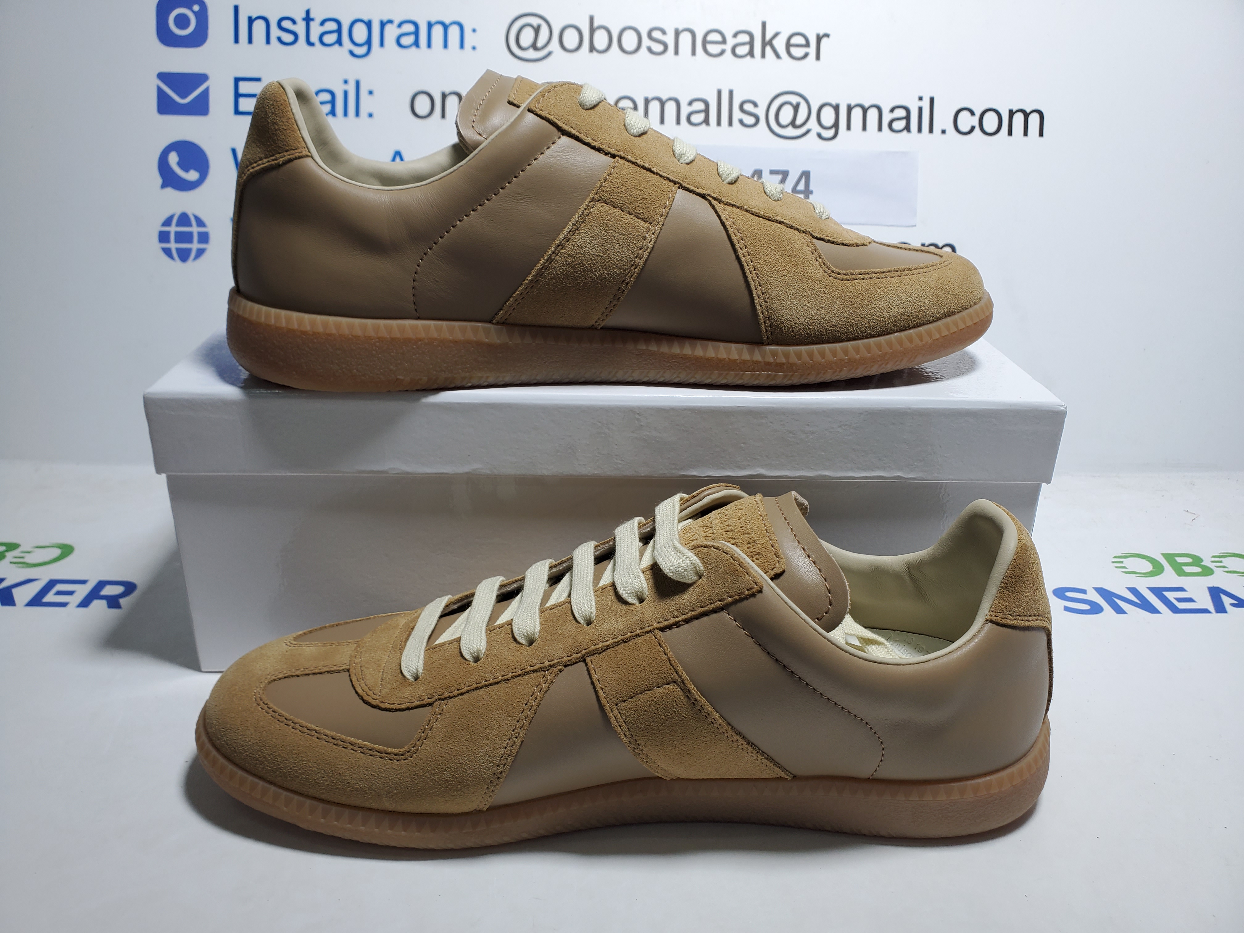 Maison Margiela Replica Nutmeg S57WS0236P1895T2186 review Obosneaker 05