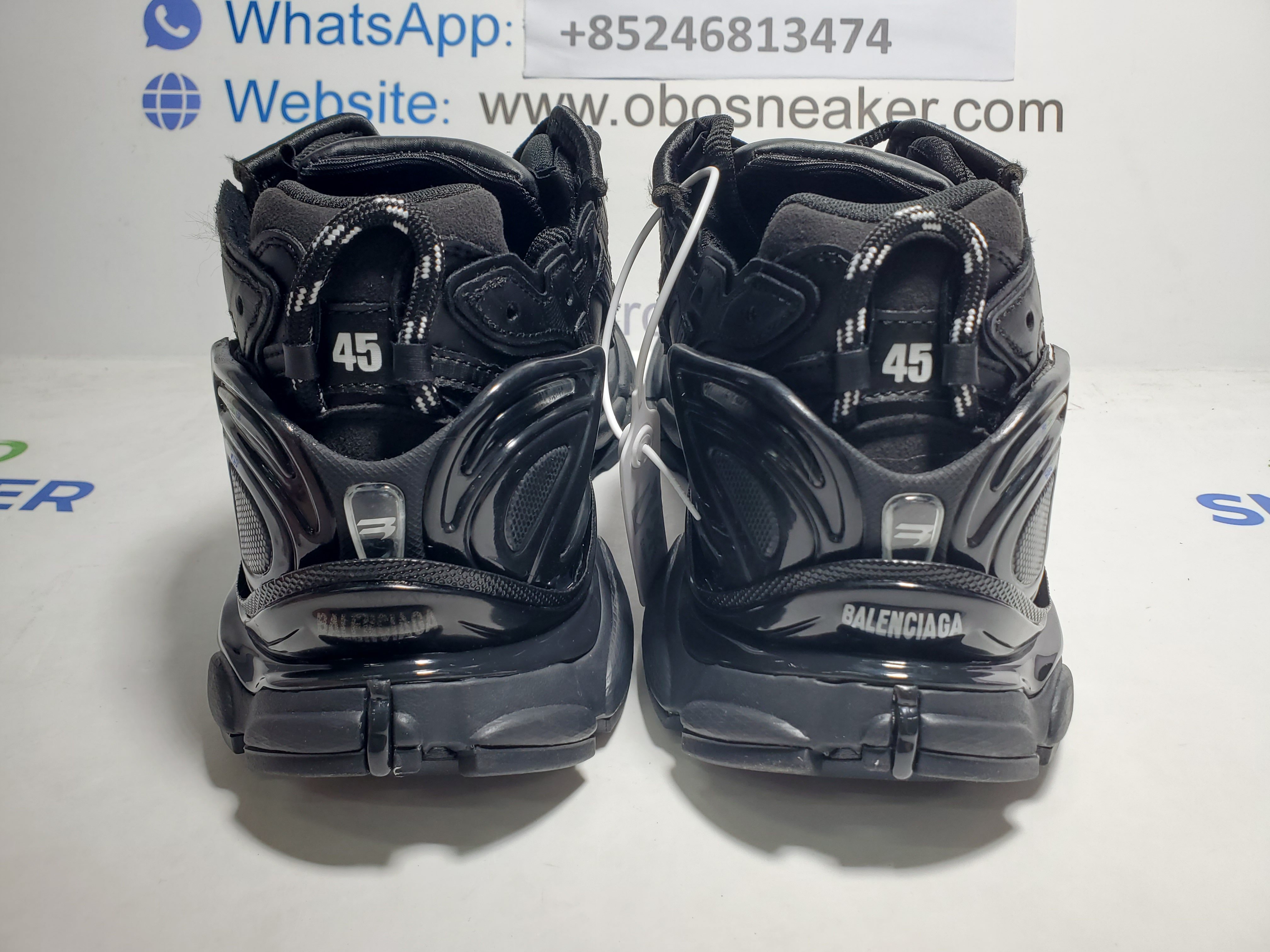 Balenciaga Runner All Black 772774 W3RBT 1000 review Obosneaker 01