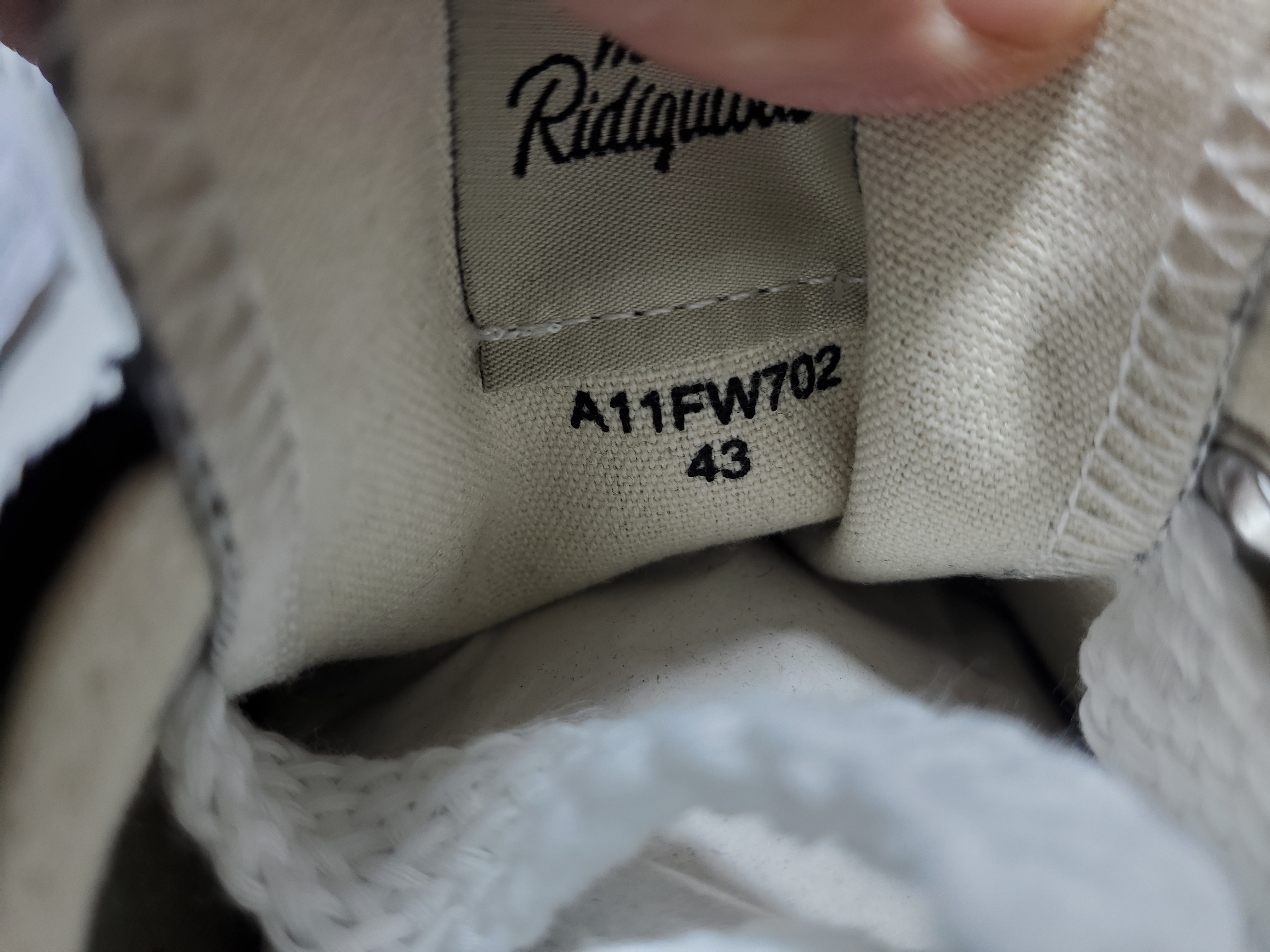 MIHARA YASUHIRO OG Sole Black White NO.801 review 2