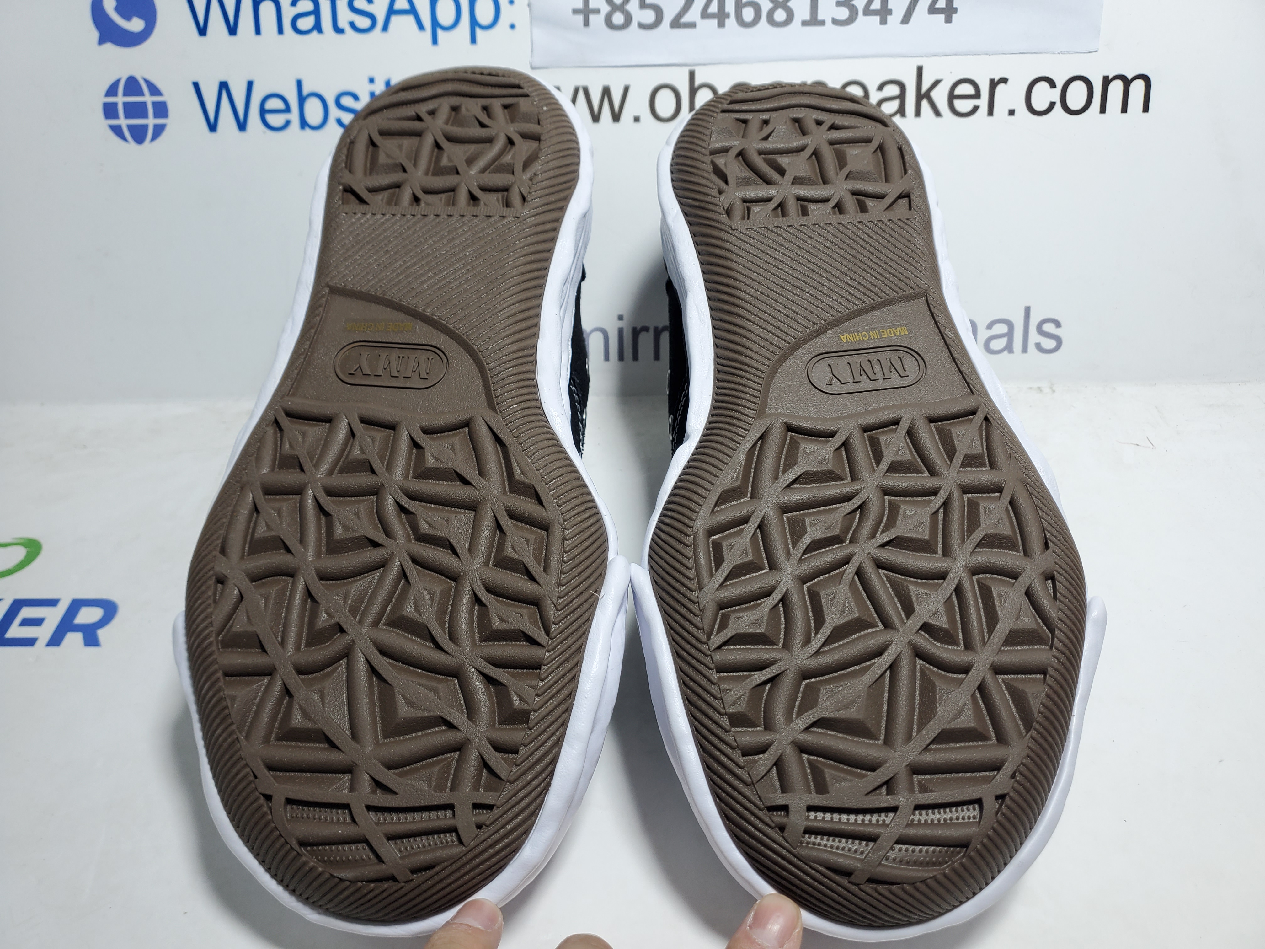 MIHARA YASUHIRO OG Sole Black White NO.801 review 3