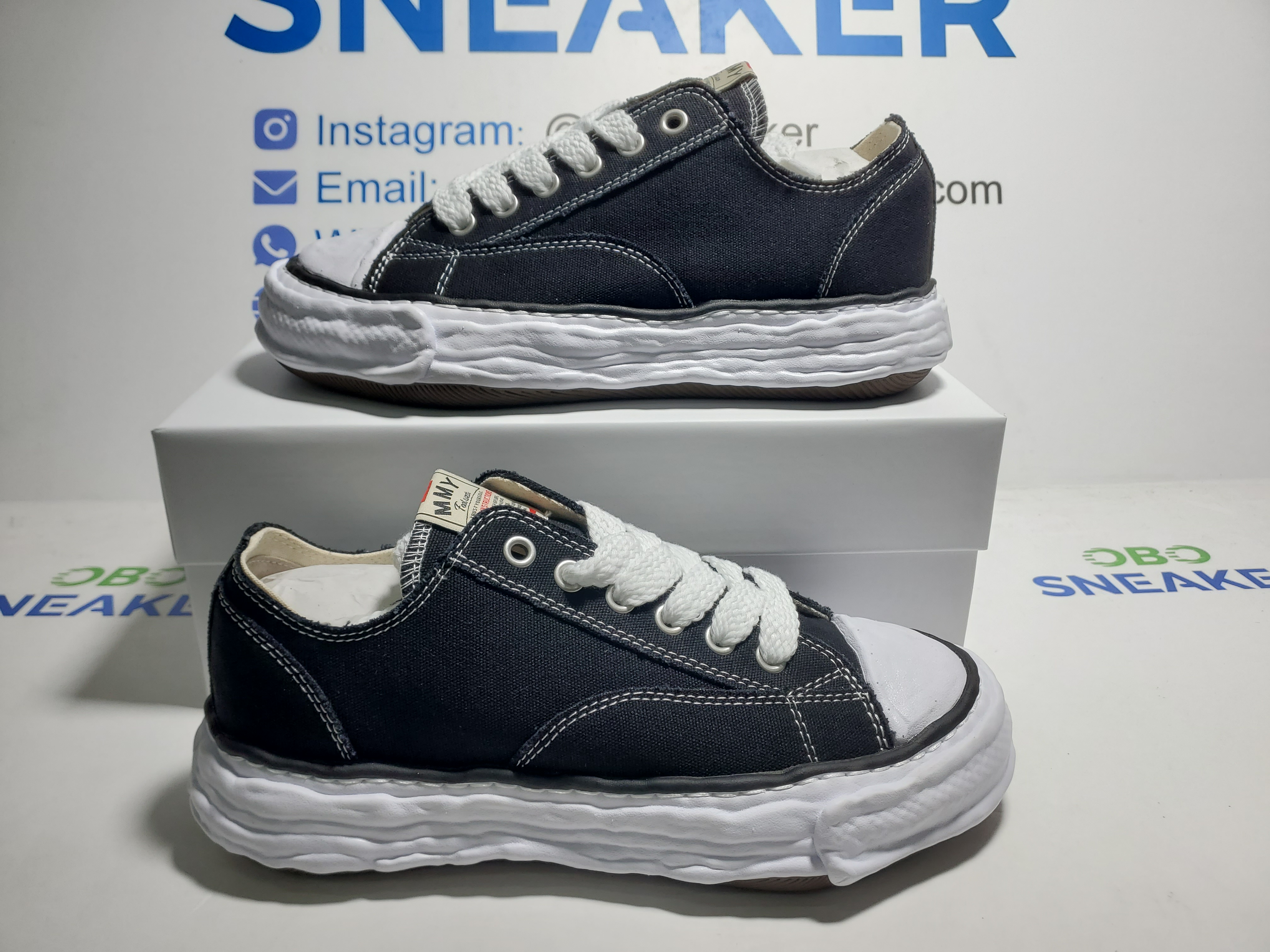 MIHARA YASUHIRO OG Sole Black White NO.801 review 4