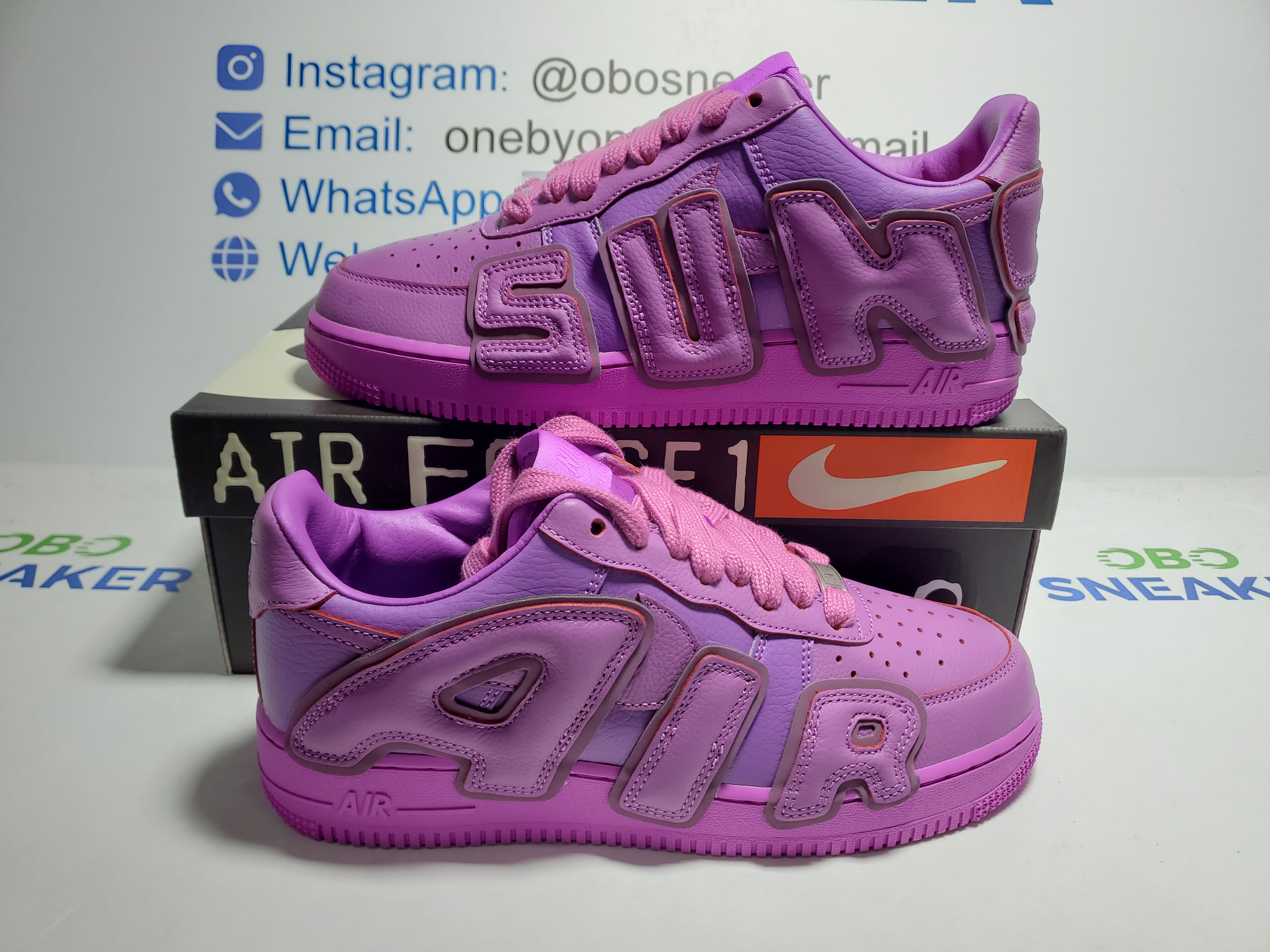 Nike Air Force 1 x CPFM Low Premium Fuschia  FQ7069-500 review Obosneaker 04