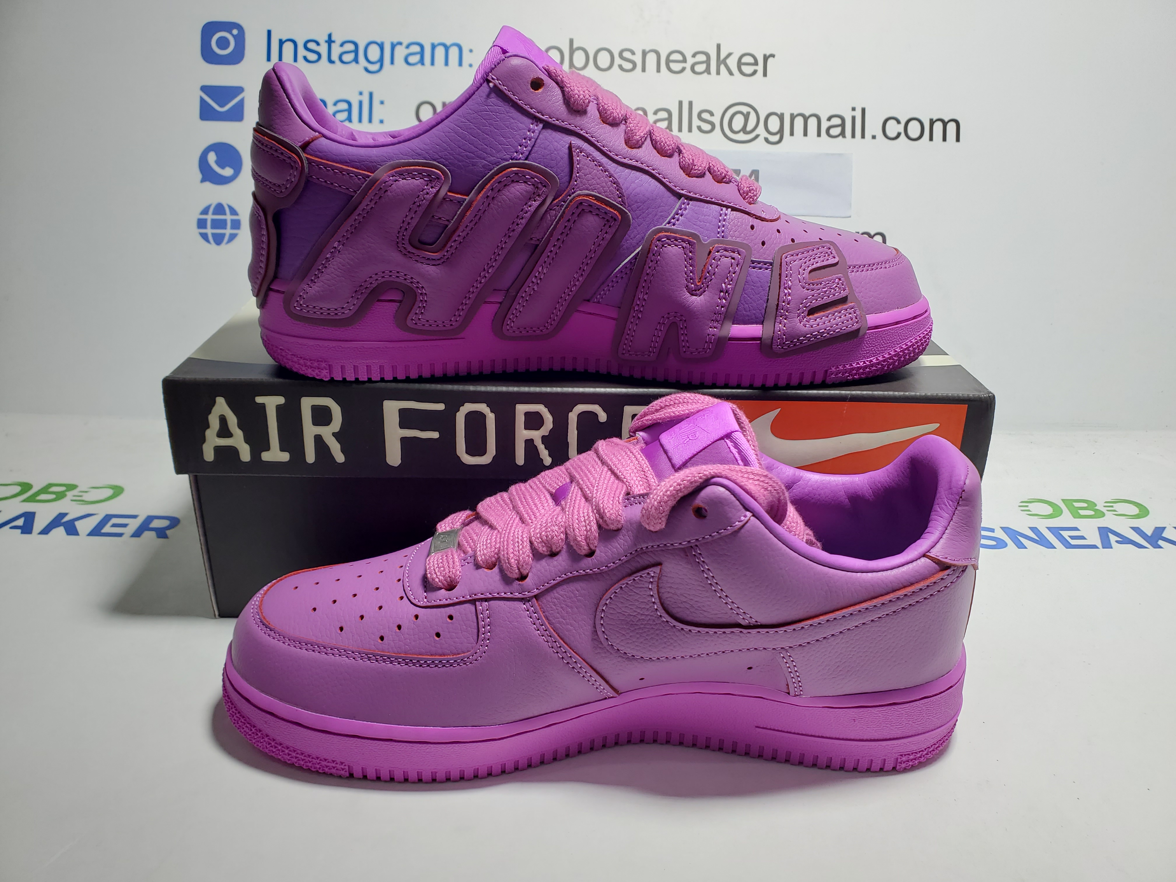 Nike Air Force 1 x CPFM Low Premium Fuschia  FQ7069-500 review Obosneaker 05