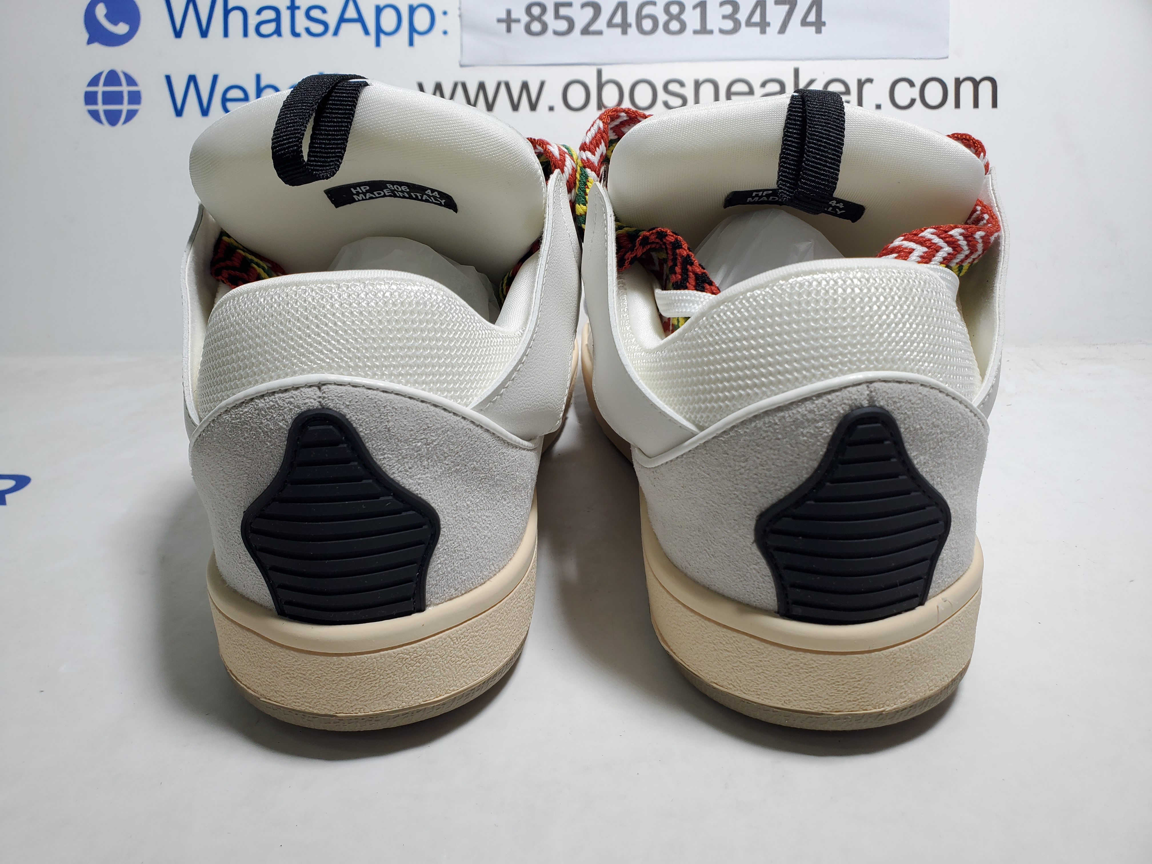 LANVIN White White And Black review Obosneaker 01