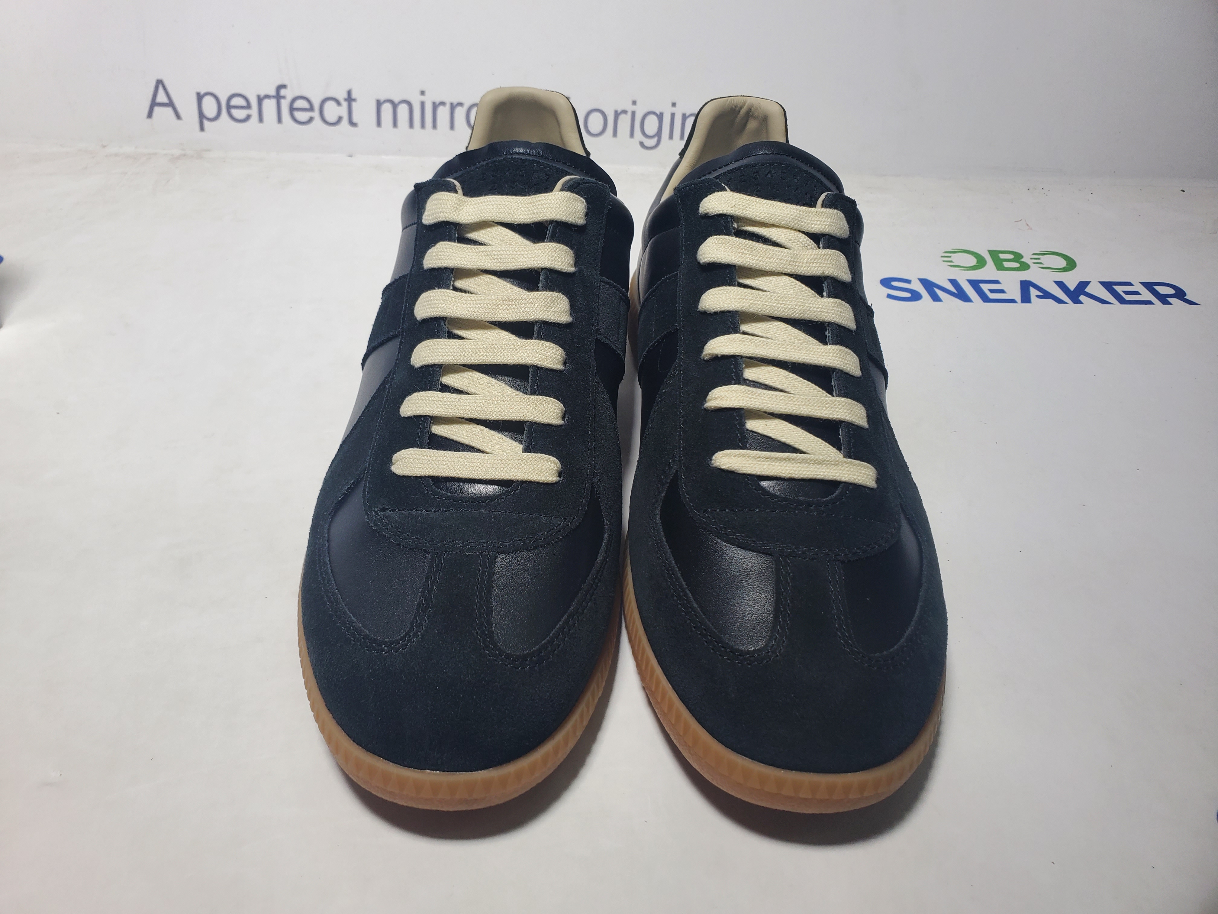 Maison Margiela Replica German Army Trainer (GATs) Black Gum S57WS0236P1897900 review Obosneaker 03