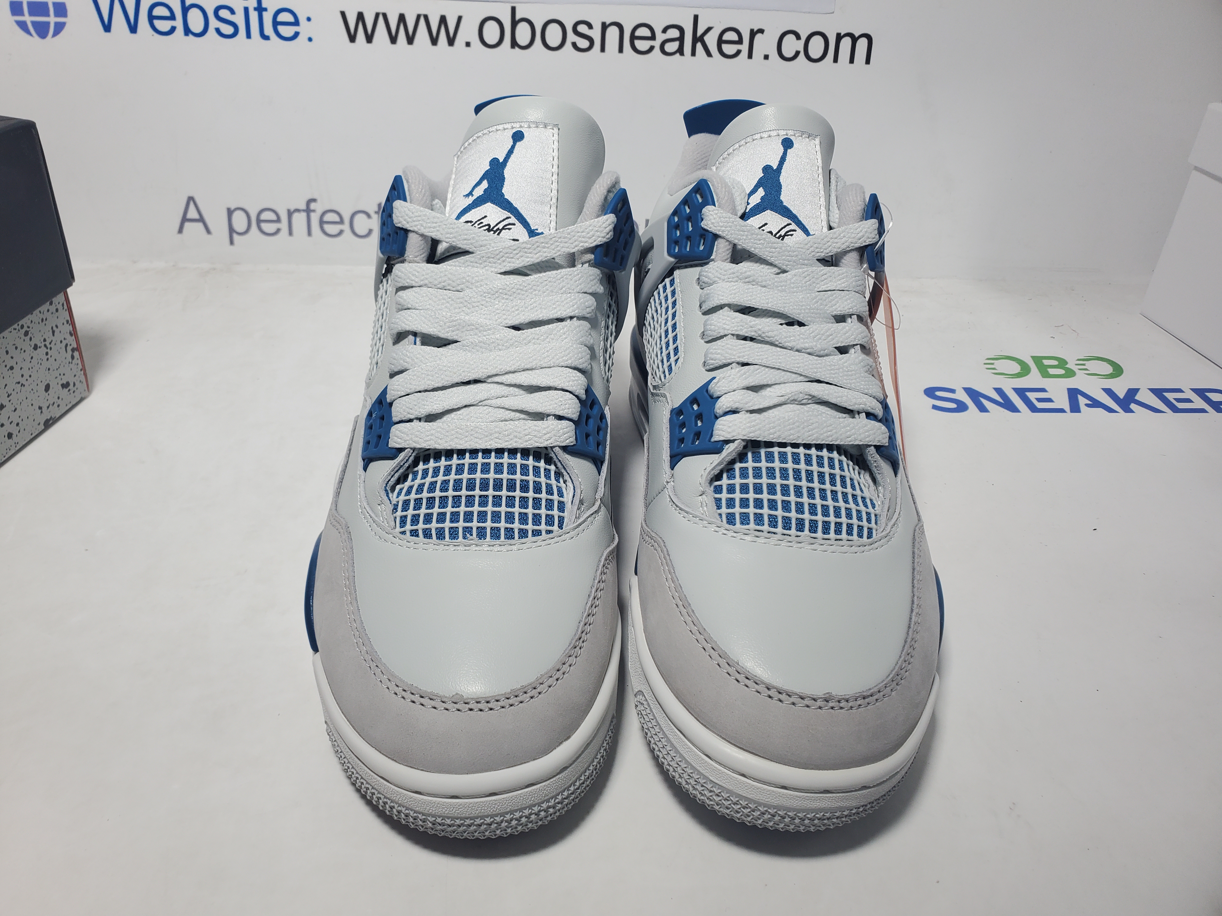 【Black 5 Sale】Top Version  Air Jordan 4 Military Blue FV5029-141 review Obosneaker 03