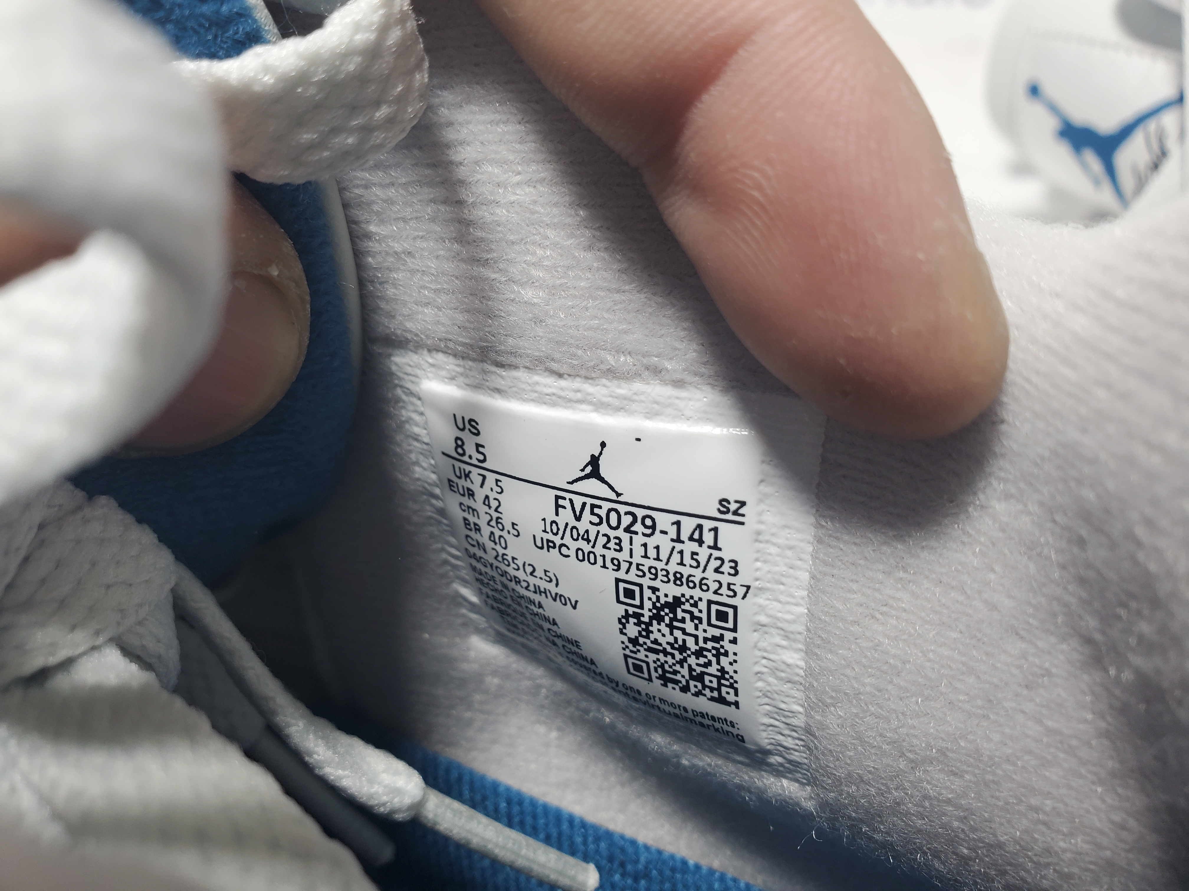 TOP Version Air Jordan 4 Military Blue FV5029-141 review Obosneaker 04