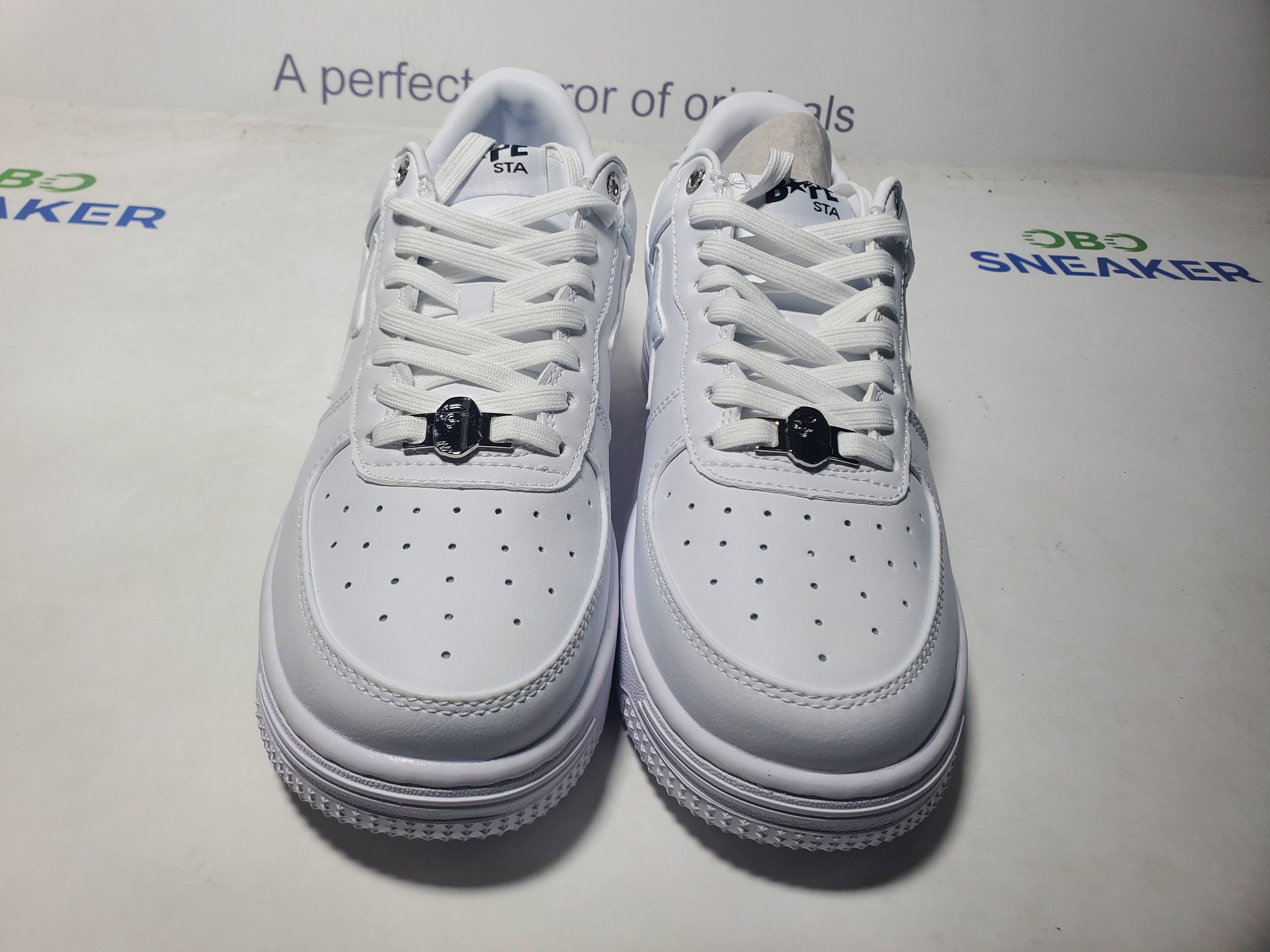 A Bathing Ape Bape Sta Low Triple White 1H70-191-006 review Obosneaker 03