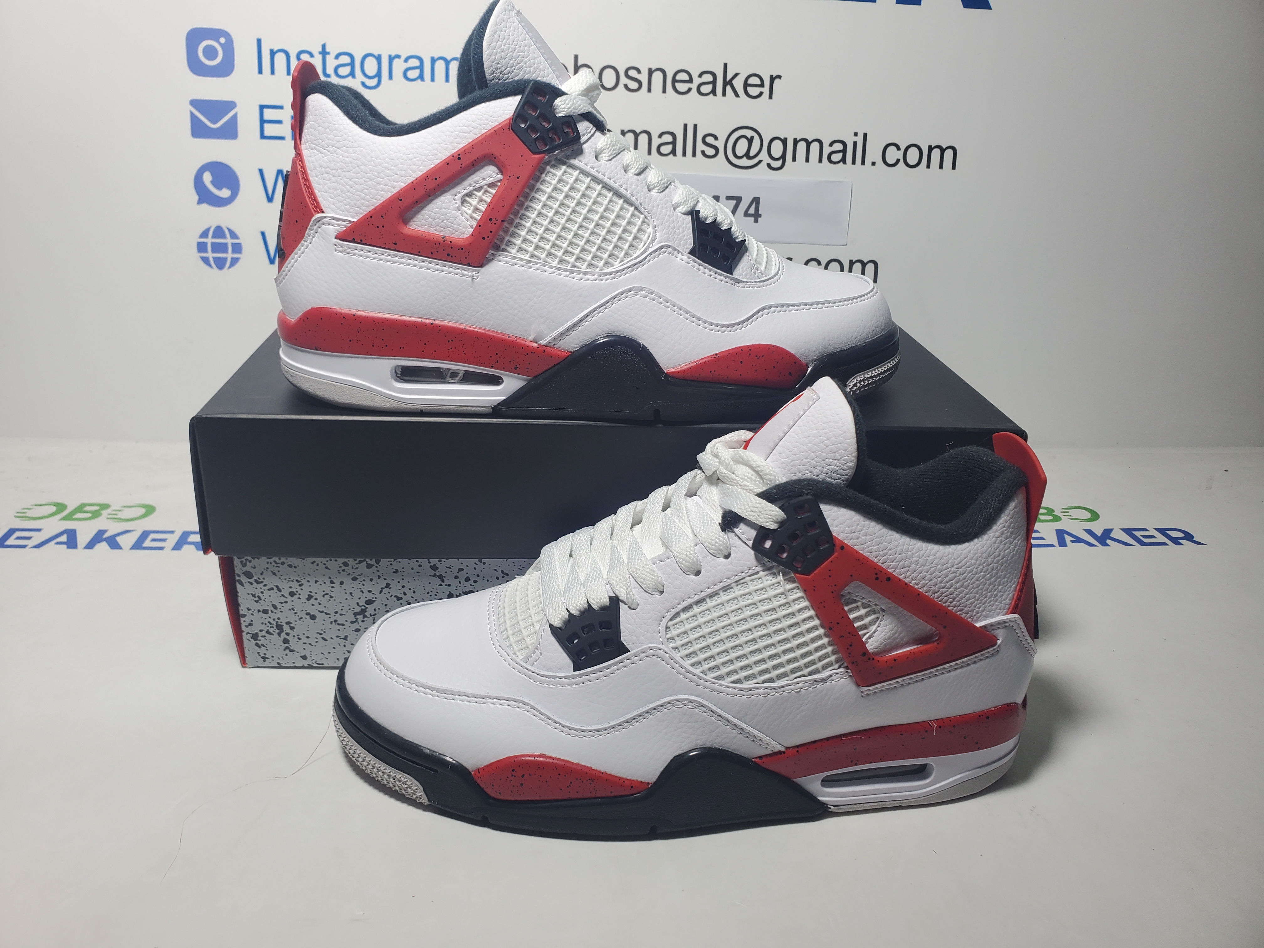 【Special Sale】Top Version Air Jordan 4 Red Cement DH6927-161 review Obosneaker 01