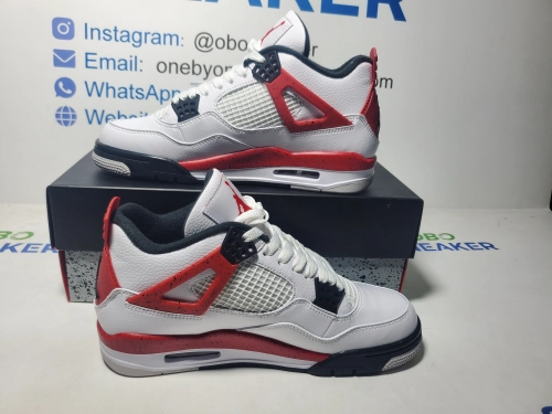 【Special Sale】Top Version Air Jordan 4 Red Cement DH6927-161 review 