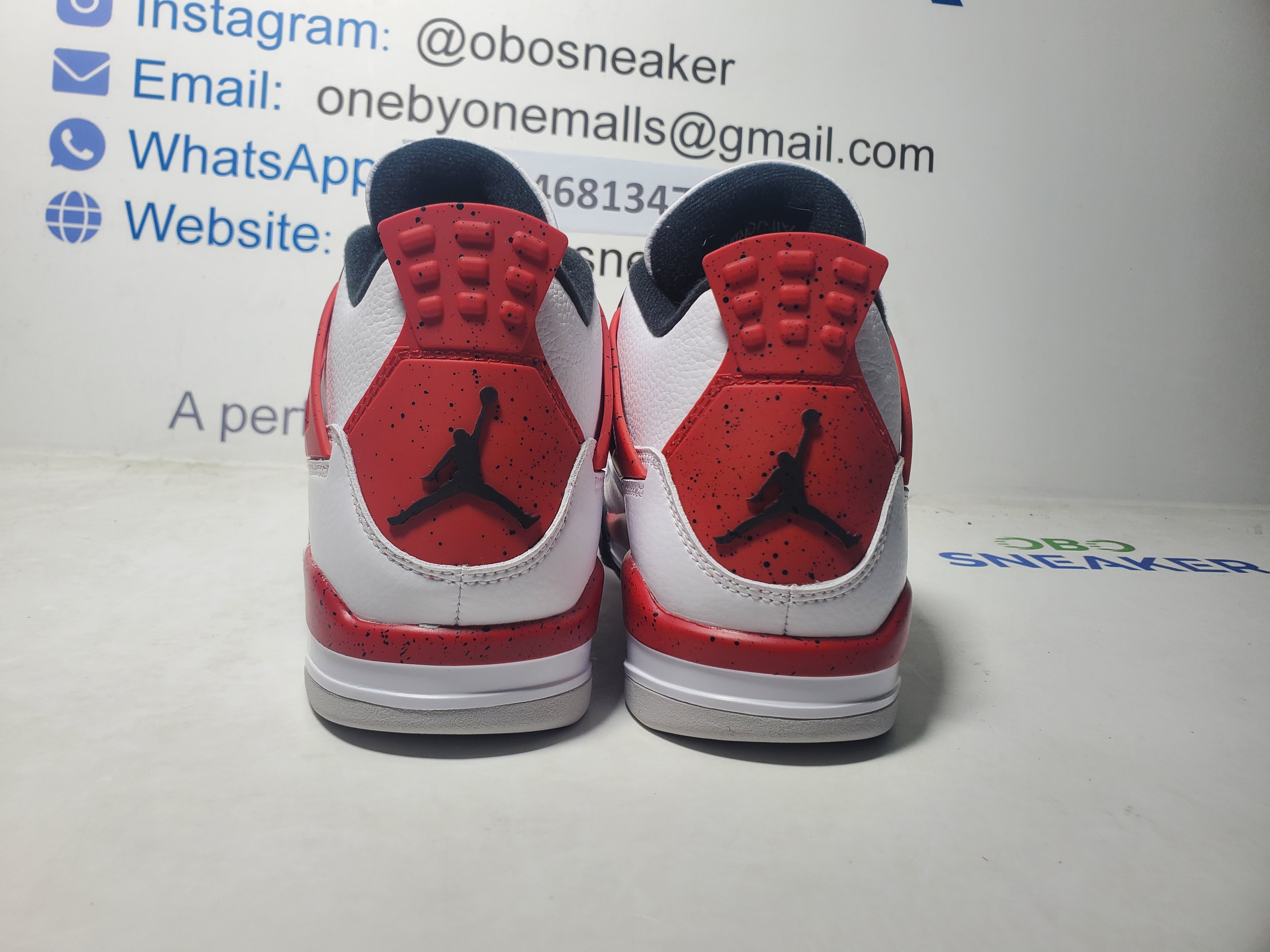 TOP Version Air Jordan 4 Red Cement DH6927-161 review Obosneaker 02