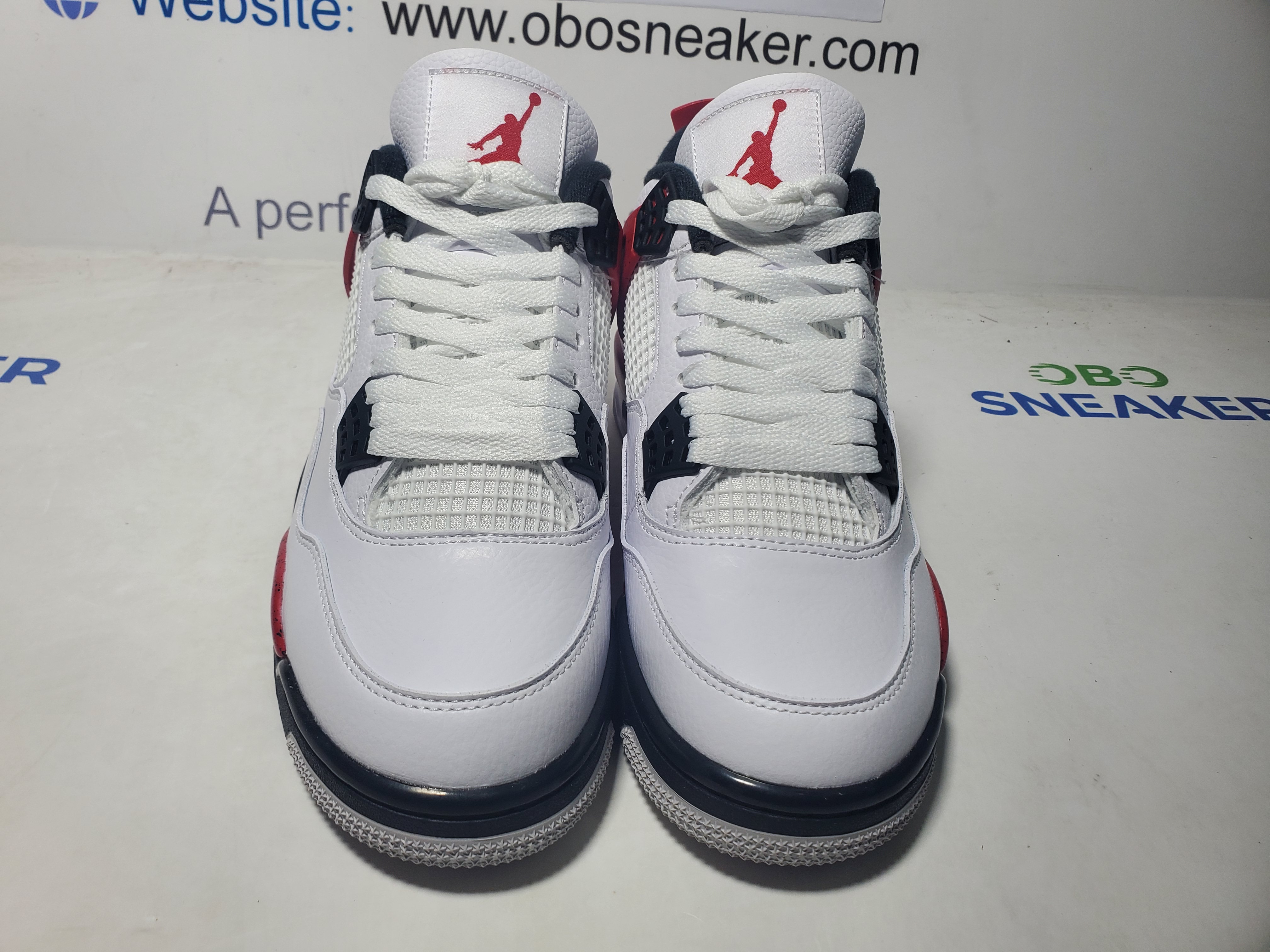 TOP Version Air Jordan 4 Red Cement DH6927-161 review Obosneaker 03