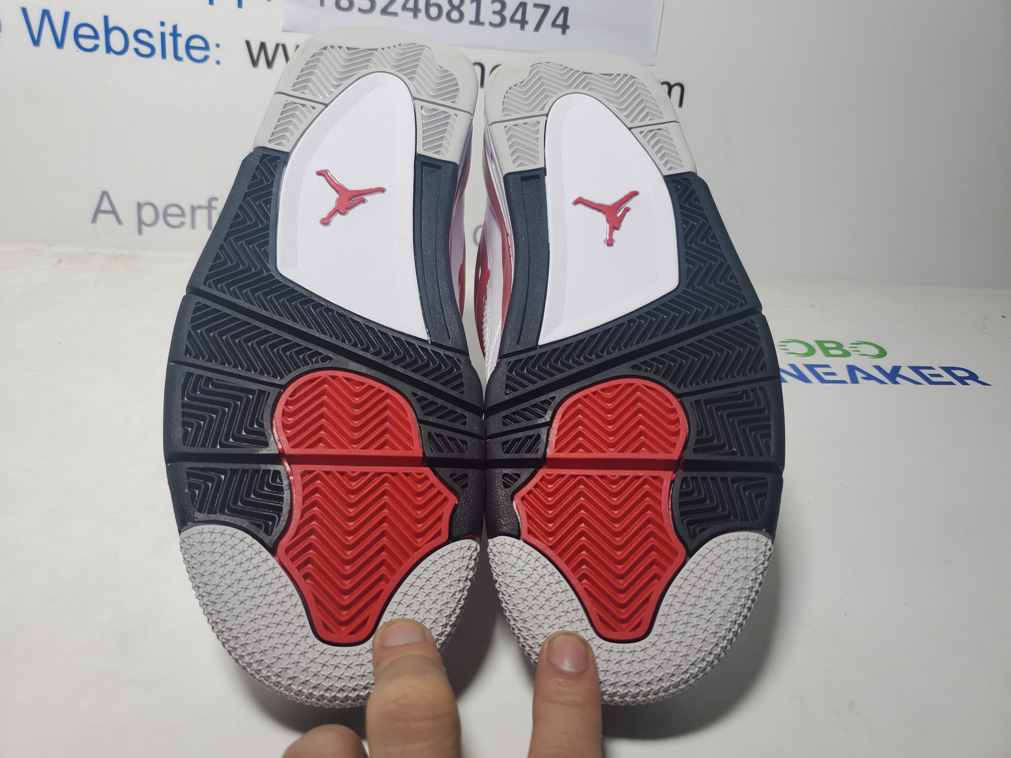 TOP Version Air Jordan 4 Red Cement DH6927-161 review Obosneaker 04