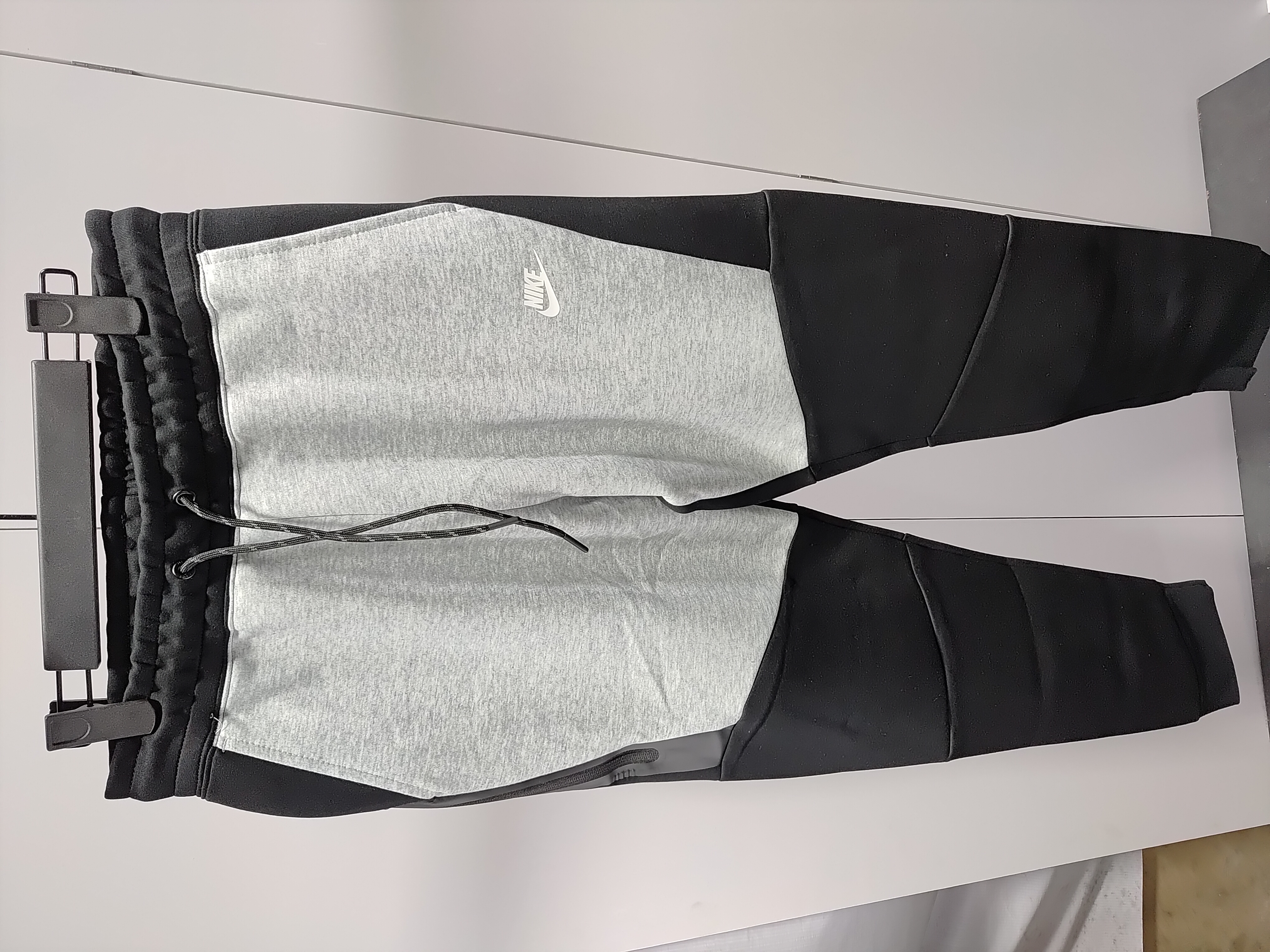Nike Sportswear Tech Fleece Full Zip Hoodie & Joggers Set Black And Dark Grey Heather review Obosneaker 05