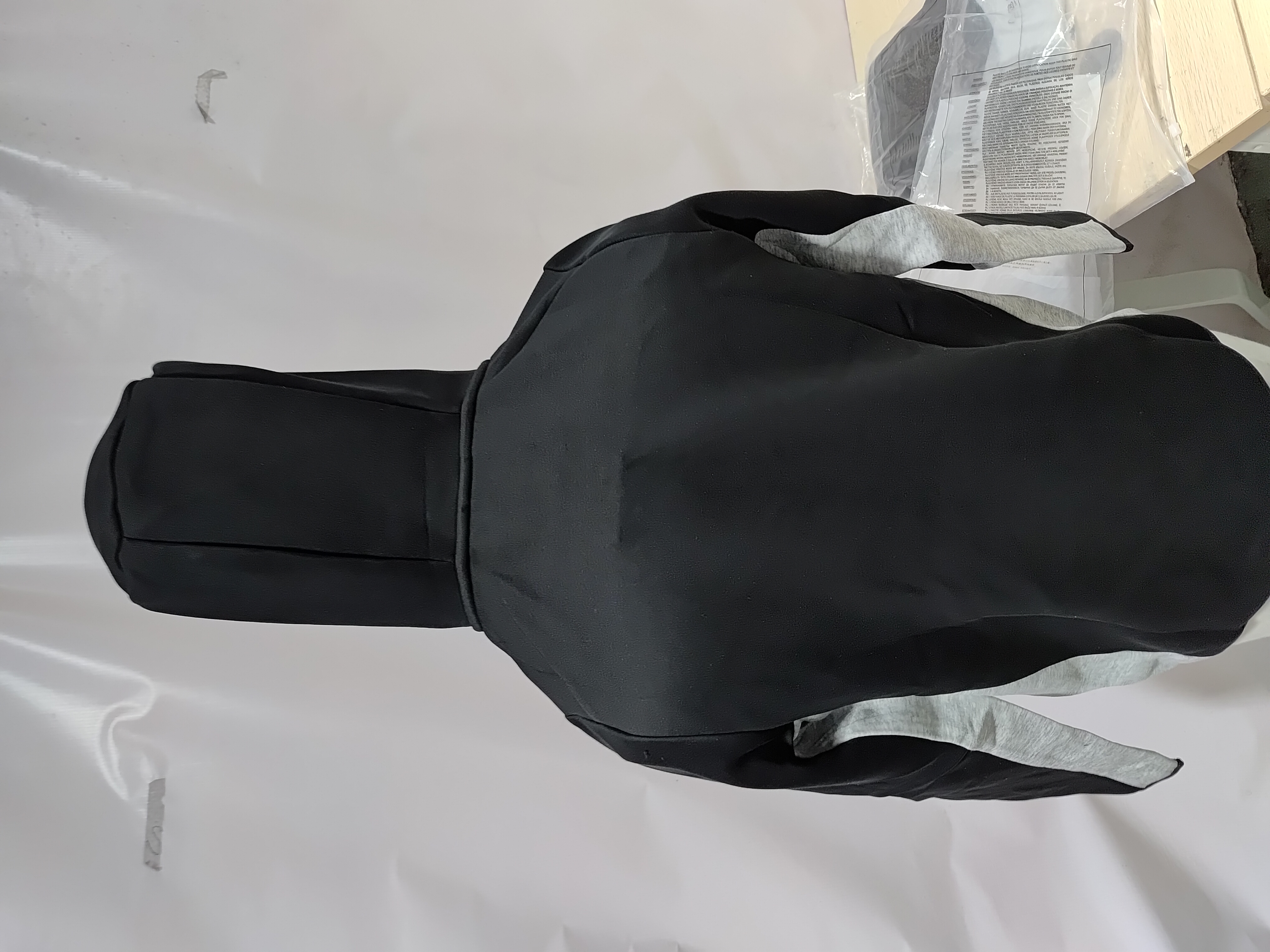 Nike Sportswear Tech Fleece Full Zip Hoodie & Joggers Set Black And Dark Grey Heather review Obosneaker 03