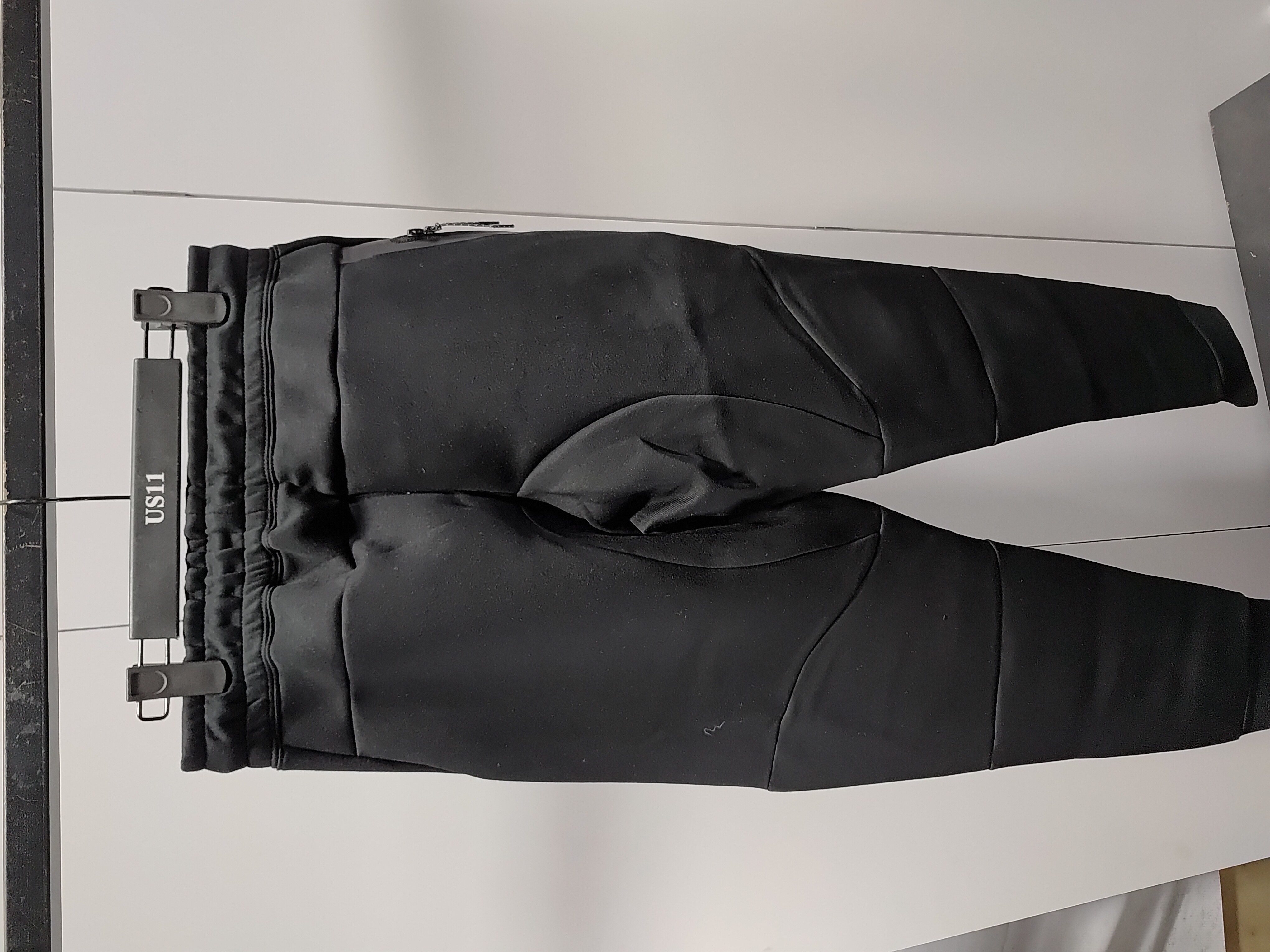 Nike Sportswear Tech Fleece Full Zip Hoodie & Joggers Set Black And Dark Grey Heather review Obosneaker 07